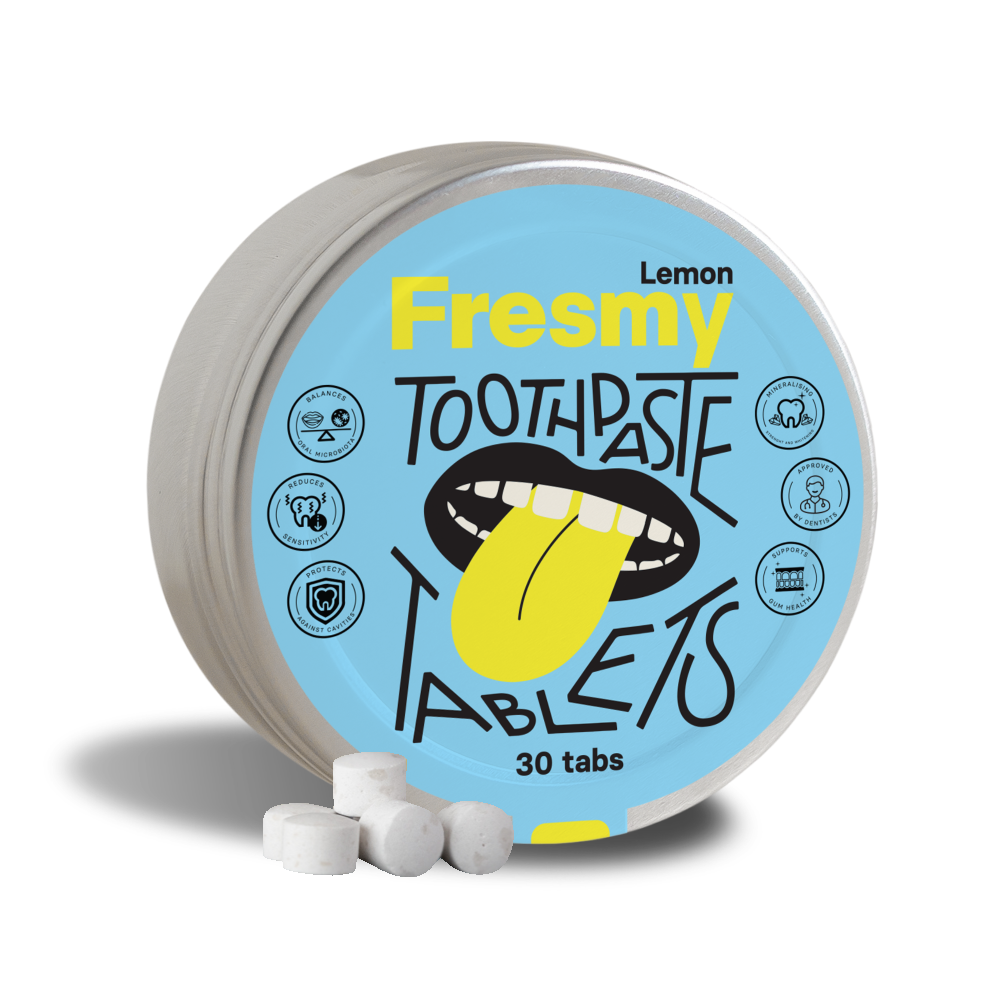 Fresmy dantų pastos tabletės