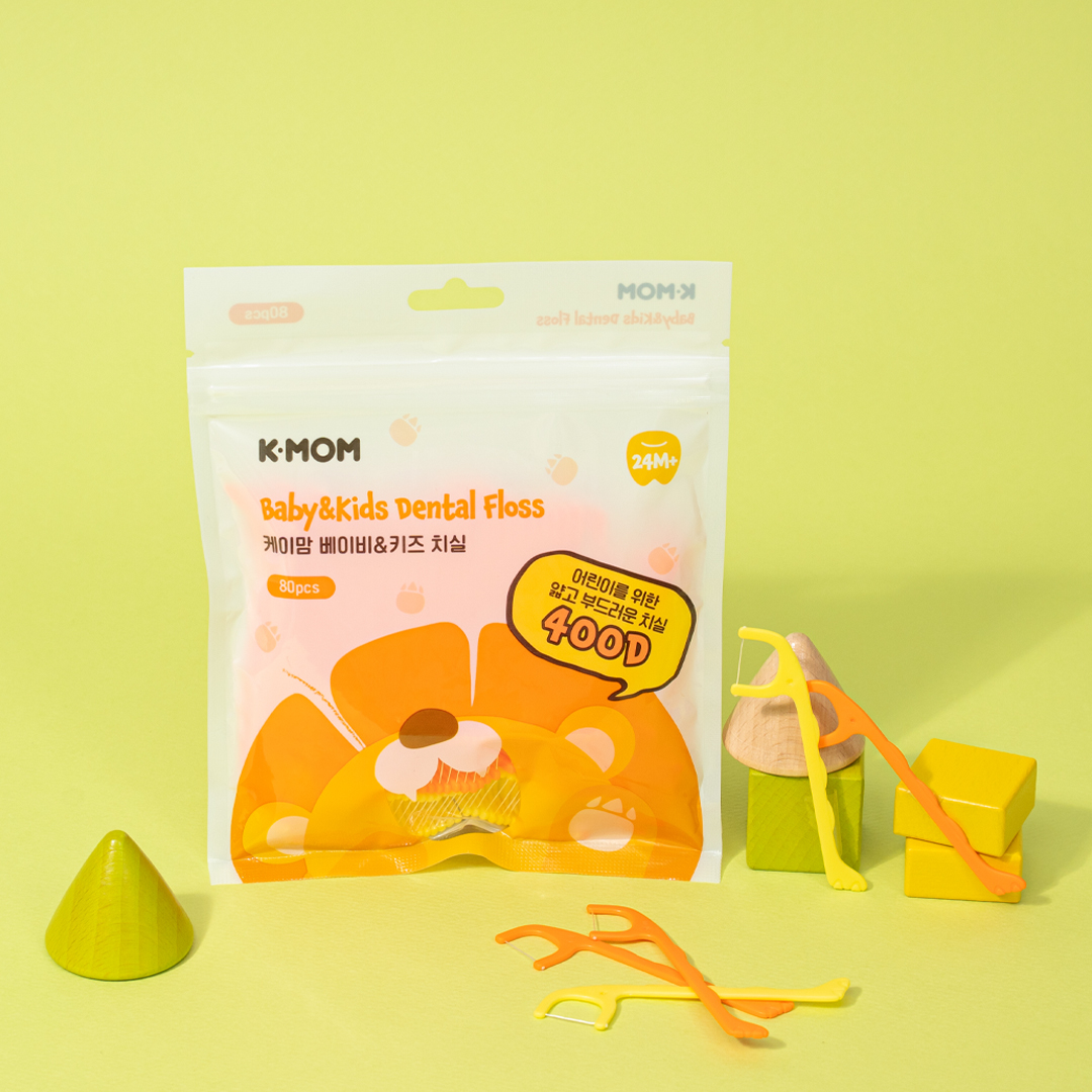 K-MOM Tarpdančių siūlas vaikams, 80 vnt.