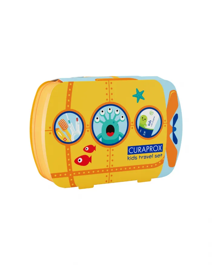 Curaprox KIDS kelioninis rinkinys, oranžinis
