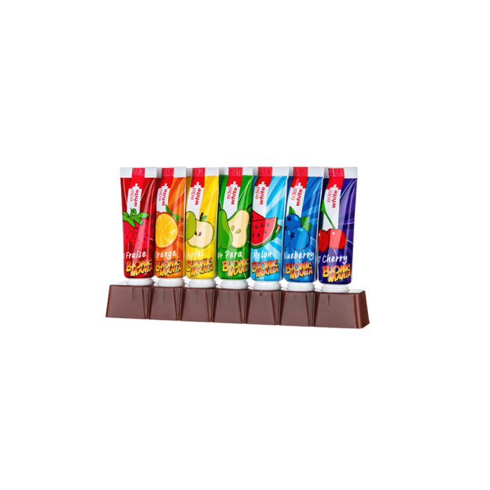 EDELWHITE dantų pasta vaikams, 7 vnt., 9.4 ml