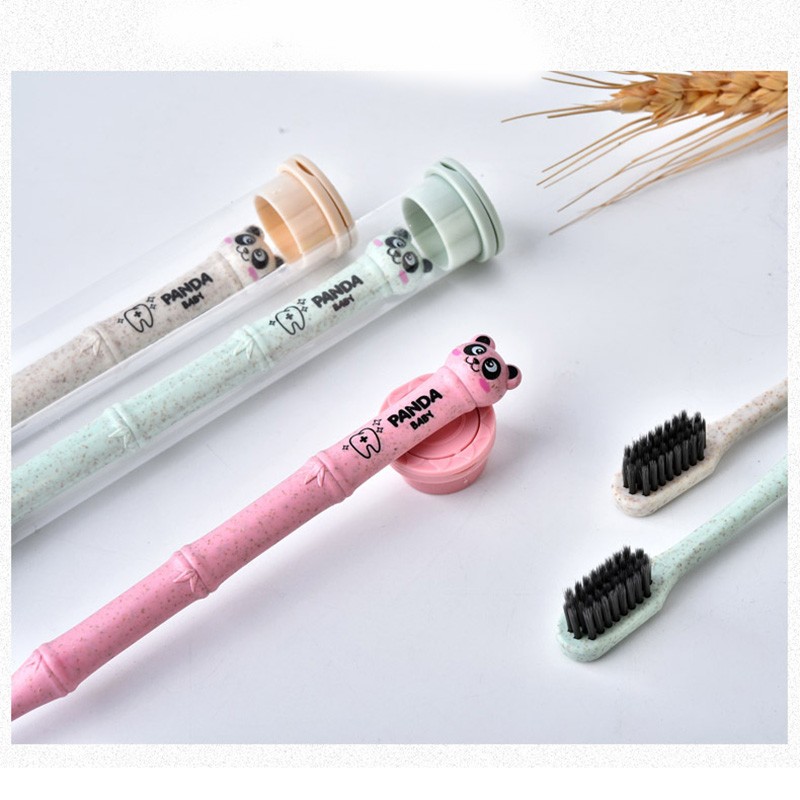 Vaikiškas dantų šepetėlis "Panda"