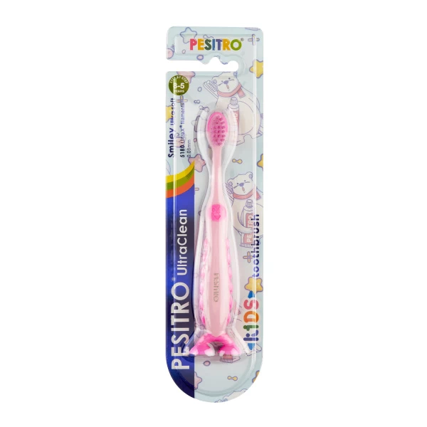 Vaikiškas dantų šepetėlis 3-5m. vaikams Ultra soft 5180, PESITRO
