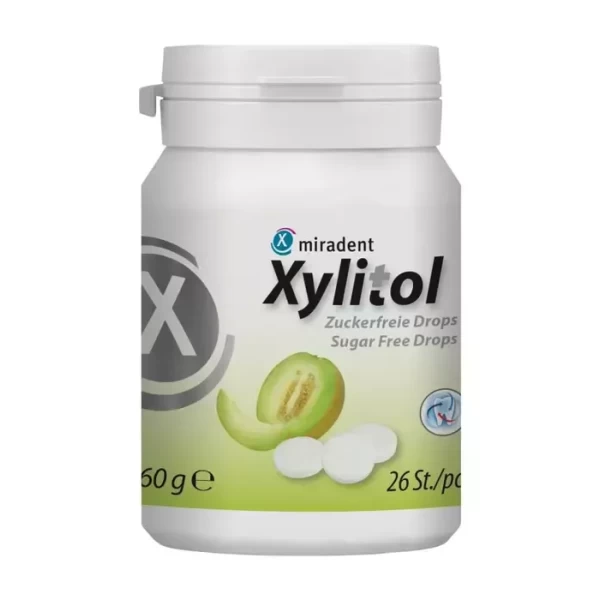 Xylitol pastilės su ksilitoliu dėžutėje, 26 vnt