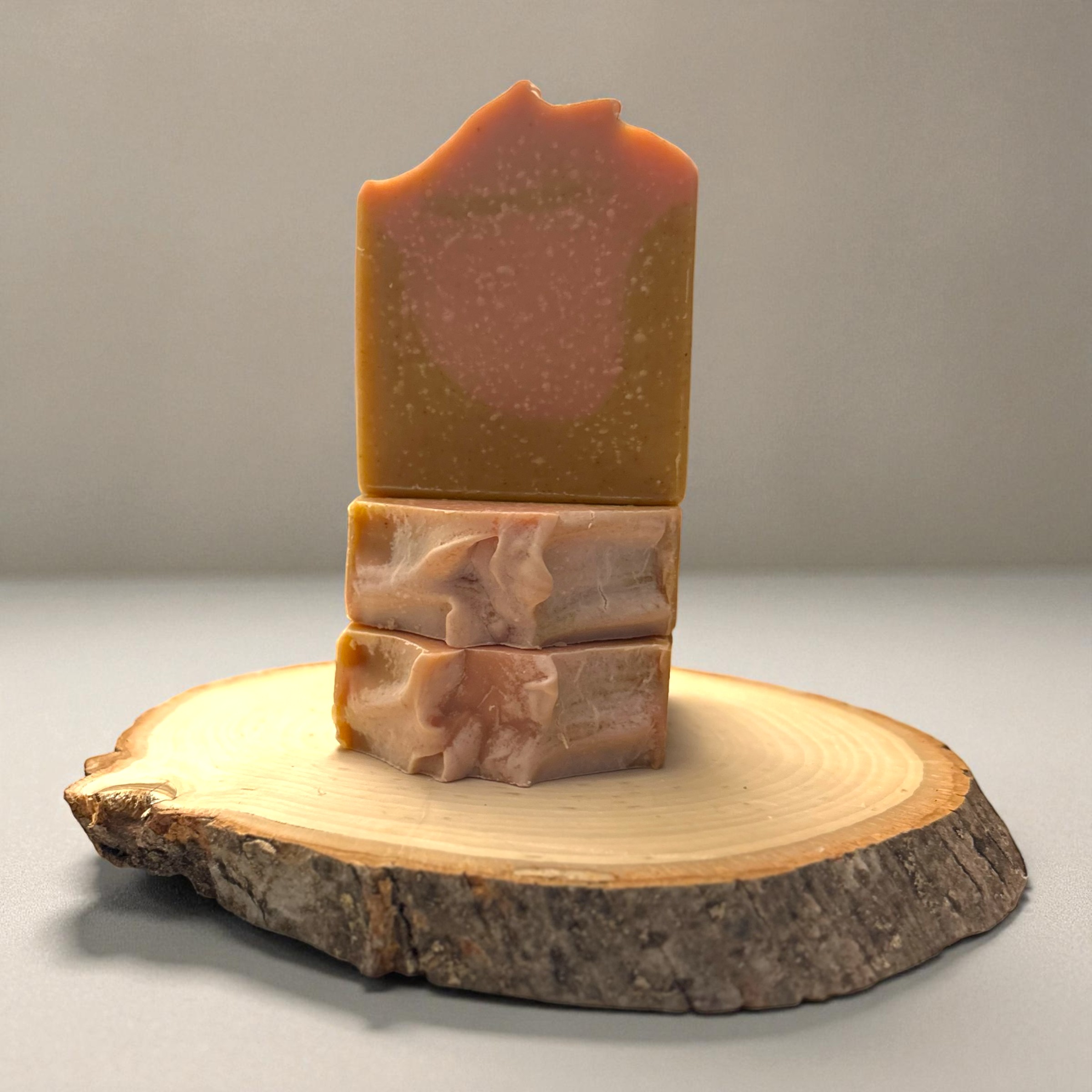 Golden Bark and Blossom - Handmade Natural Soap Bars