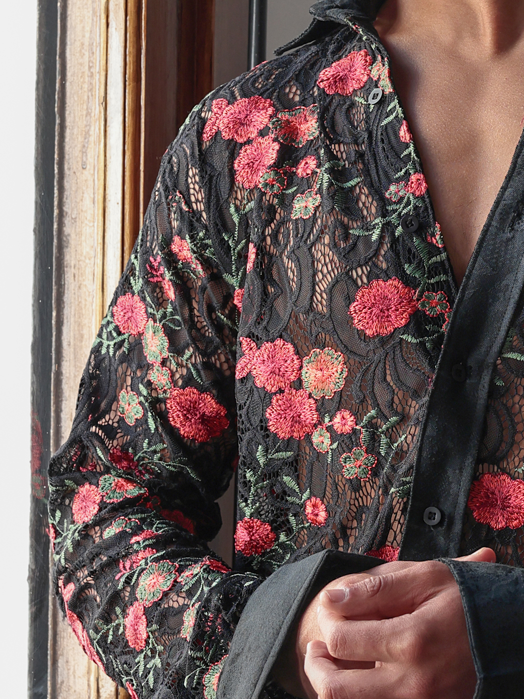 Chemise dentelle Mantilla