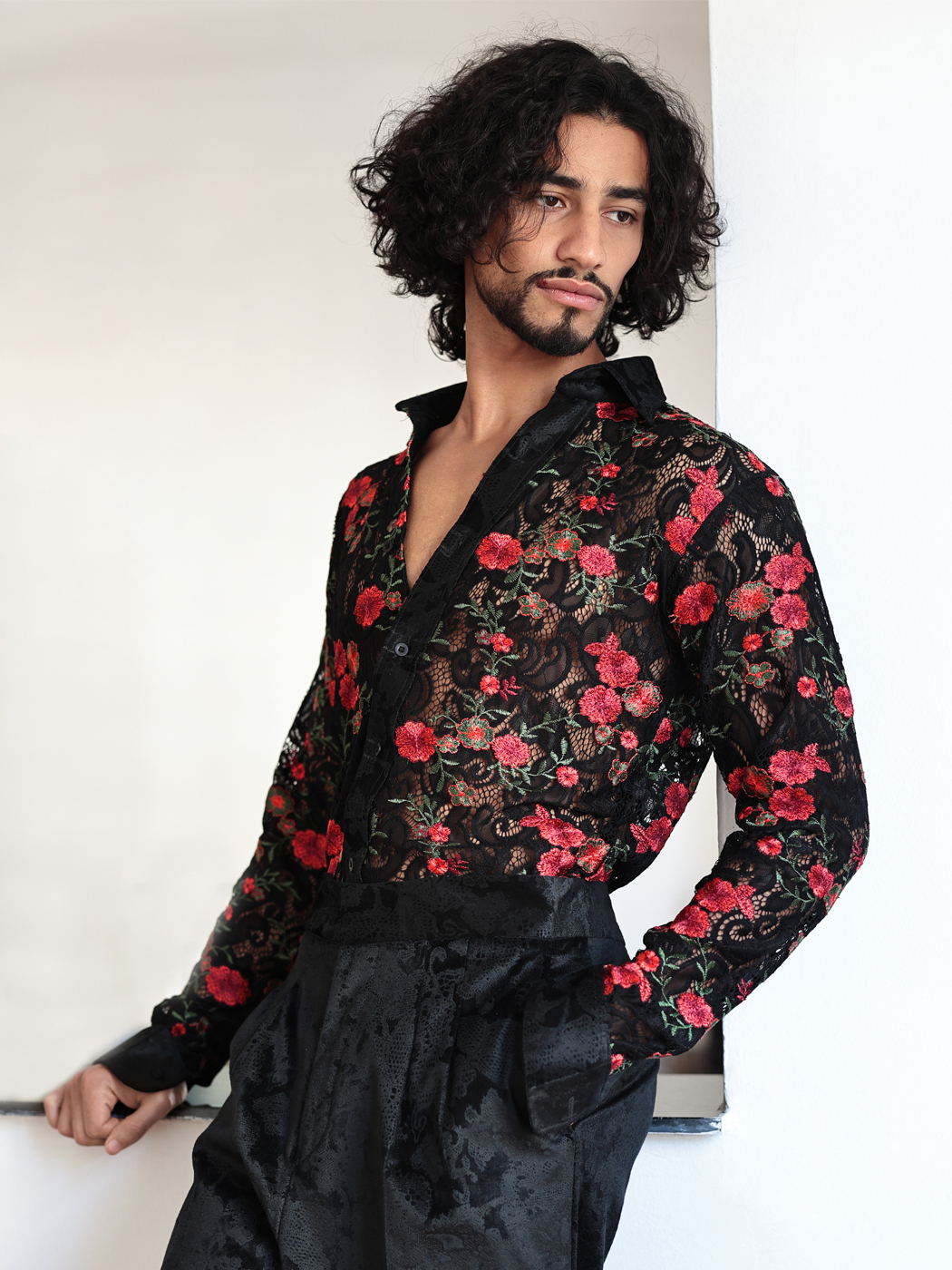 Chemise dentelle Mantilla