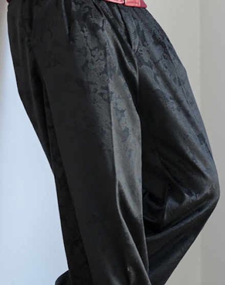 Pantalon oversized velours 