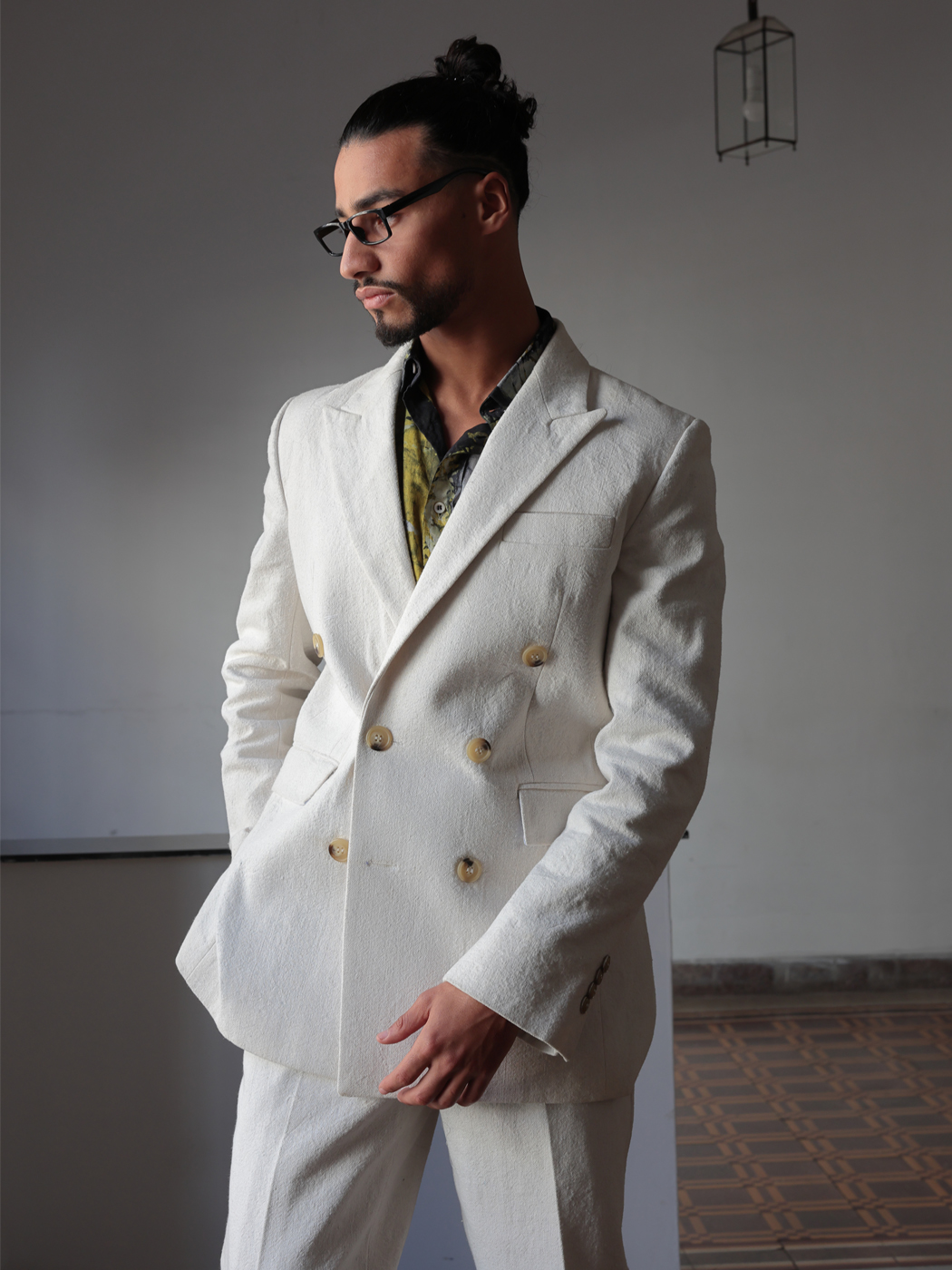 Costume croisé en Keria