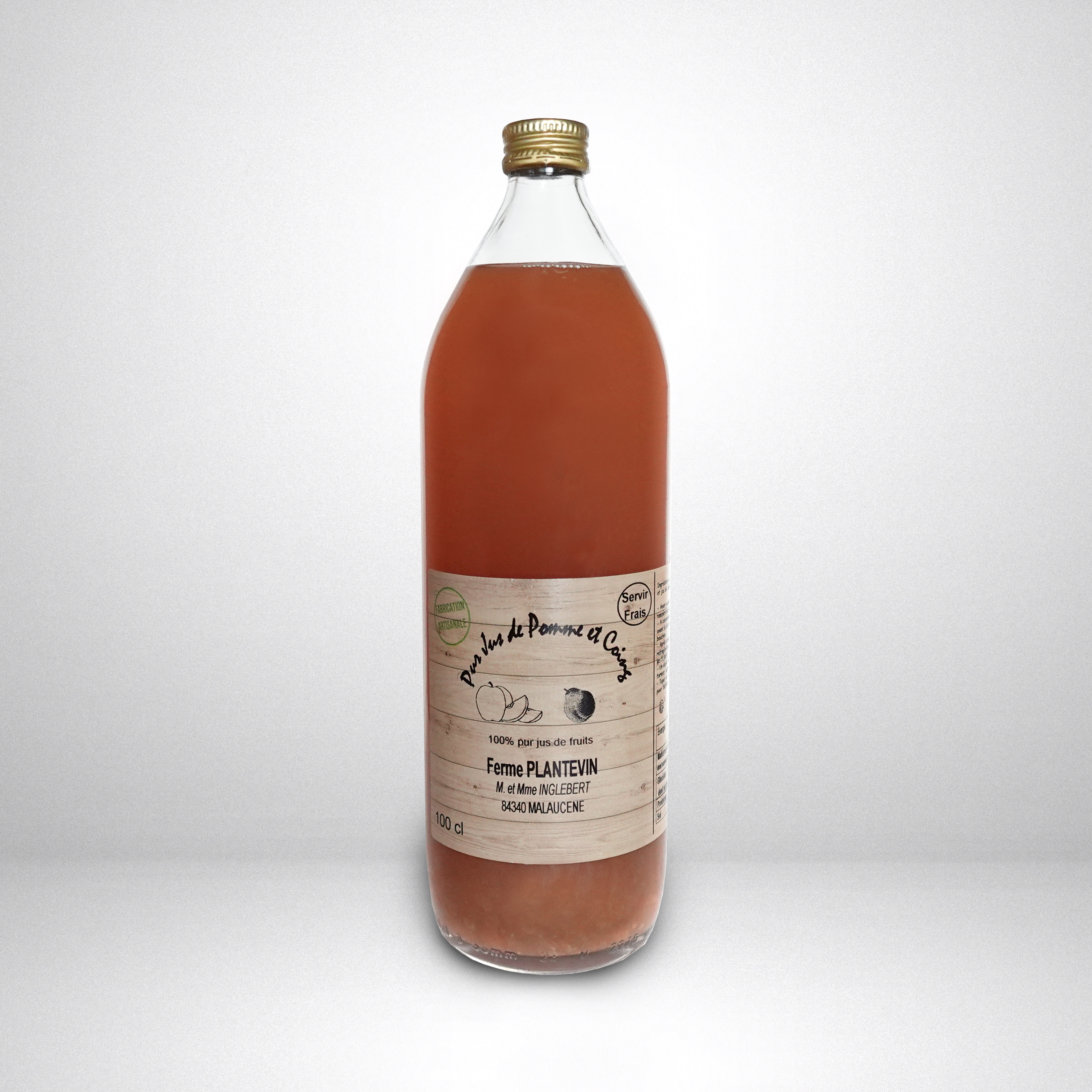 Jus de pomme et coing