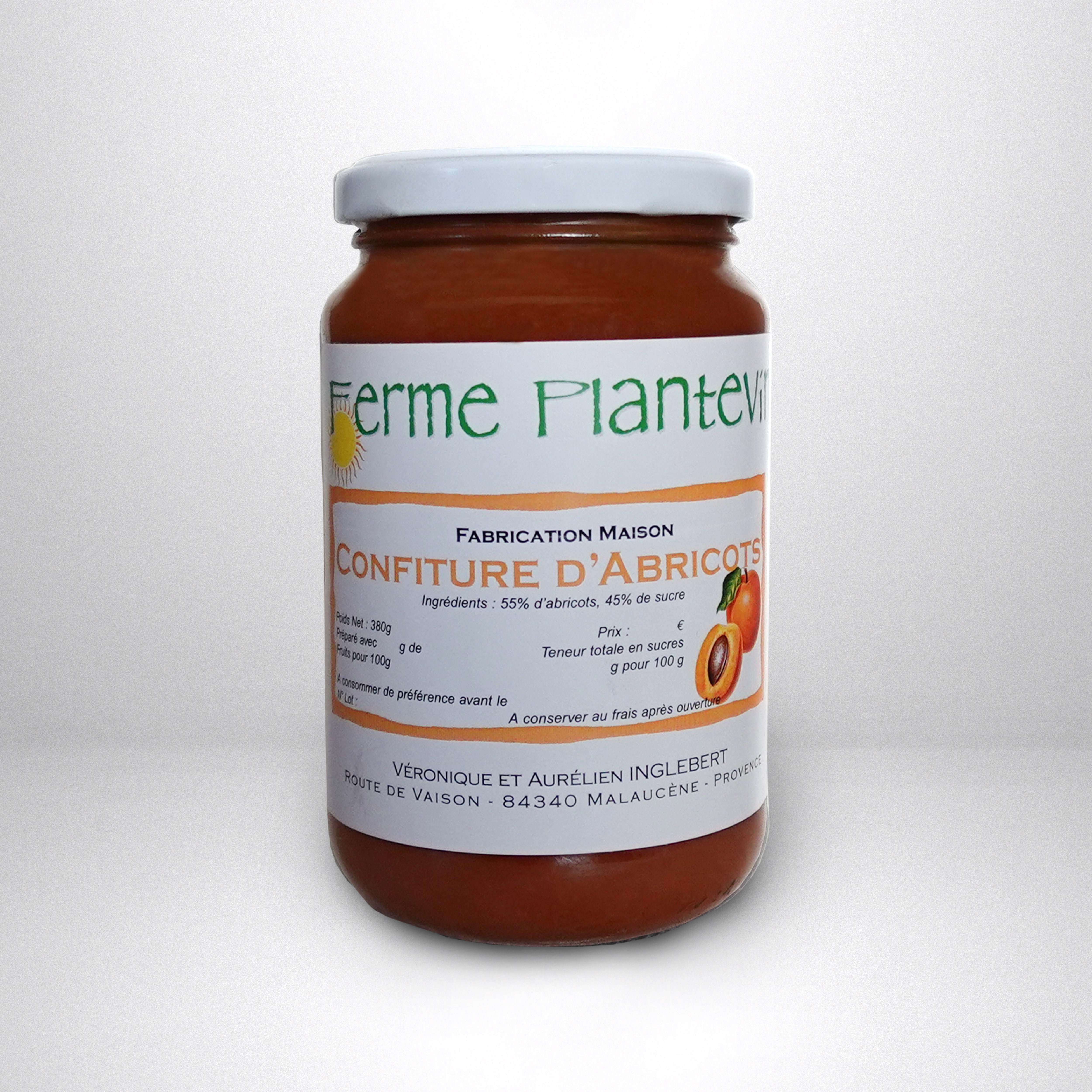 Confiture d'abricots