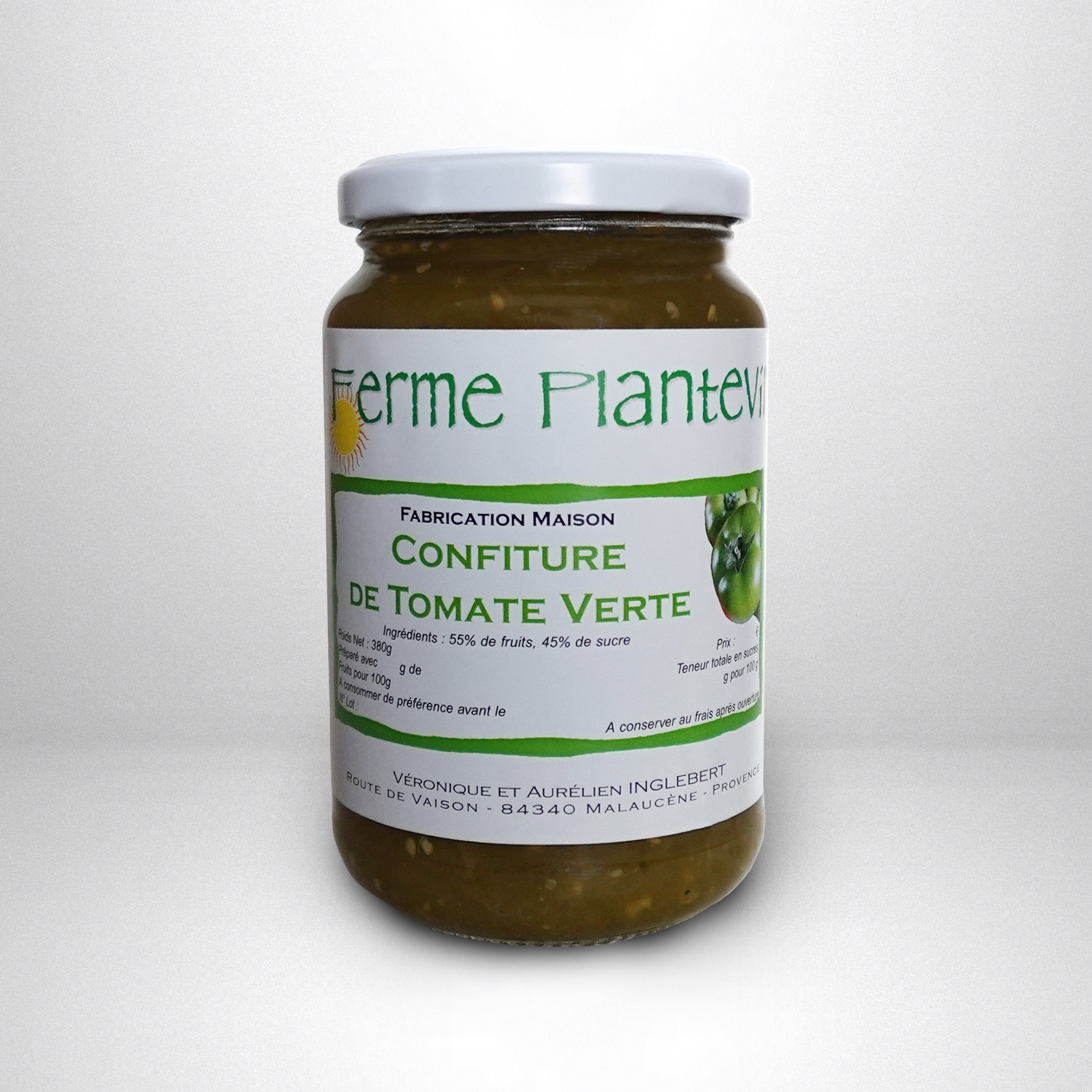 Confiture de Tomate Verte
