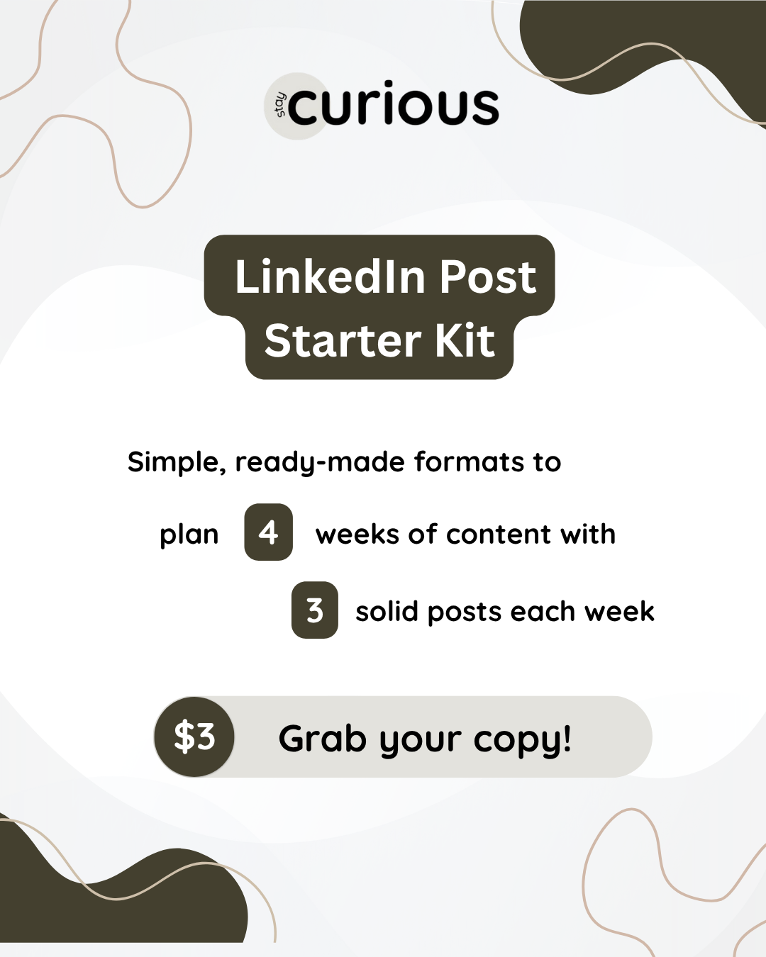 LinkedIn Post Starter Kit