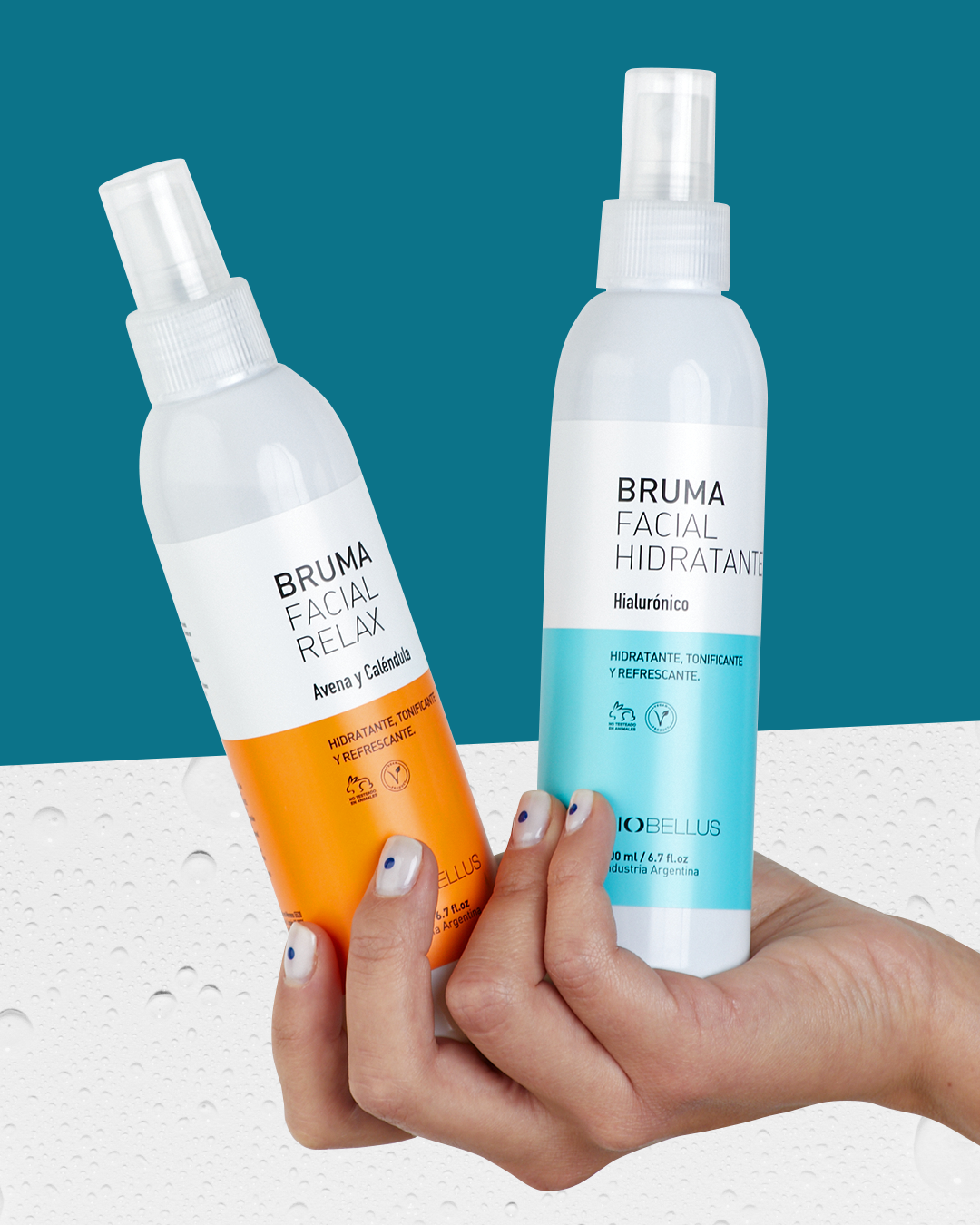Bruma Facial Relax y Bruma Facial Hidratante