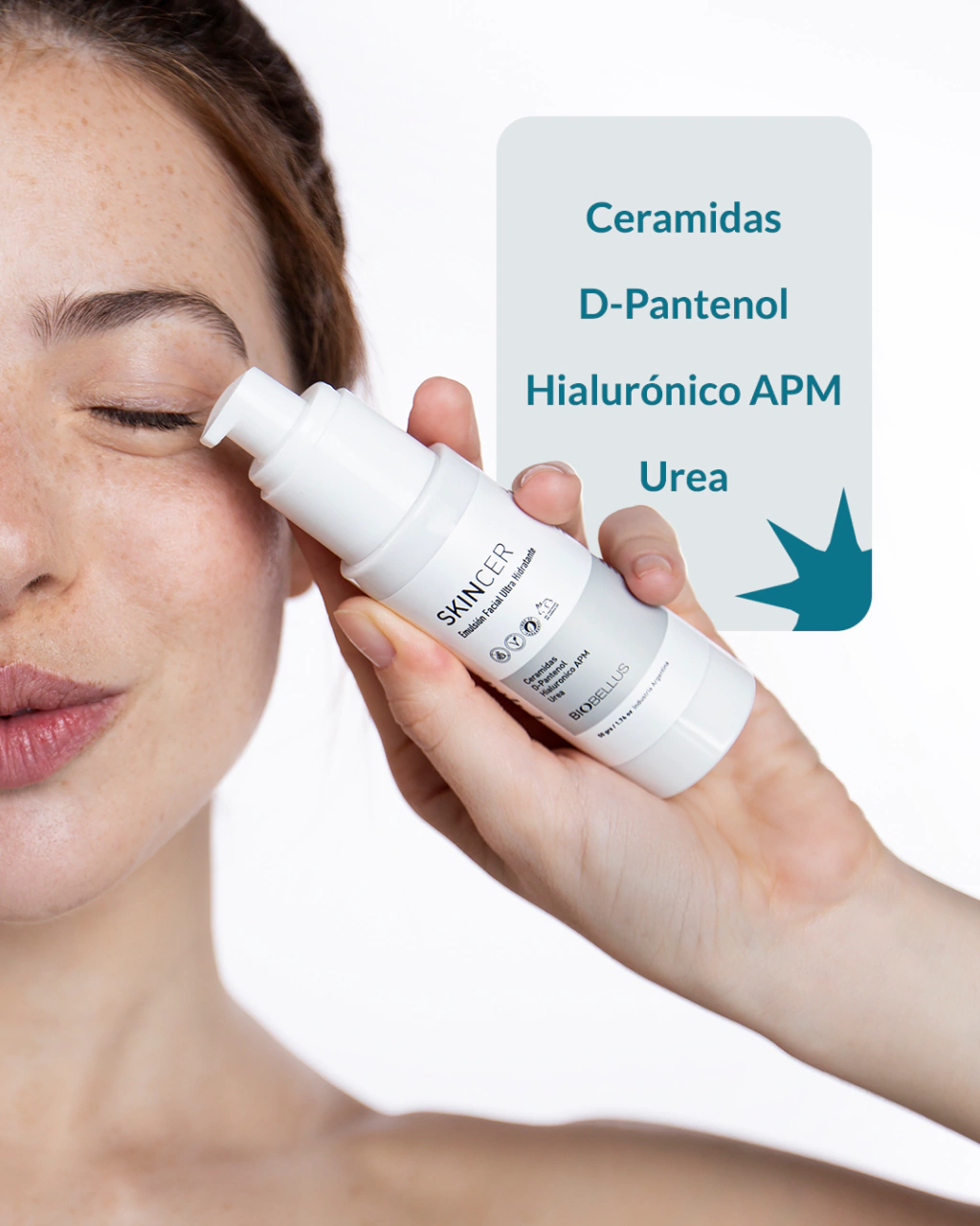 SkinCer - Emulsión Facial Ultra Hidratante Ceramidas