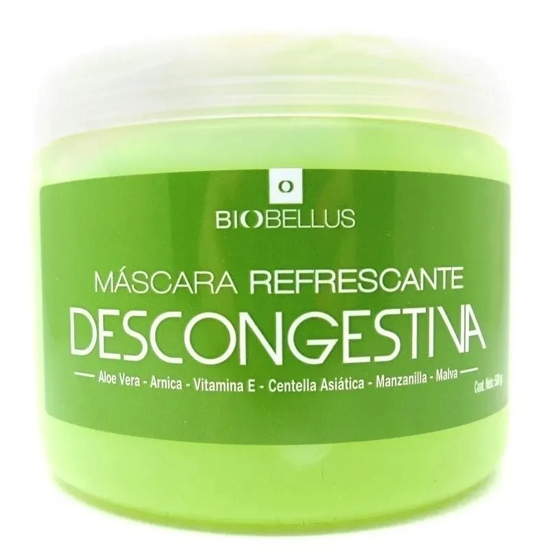 Máscara refrescante desco ngestiva