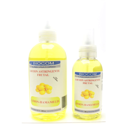 Loción astringente frutal Limon