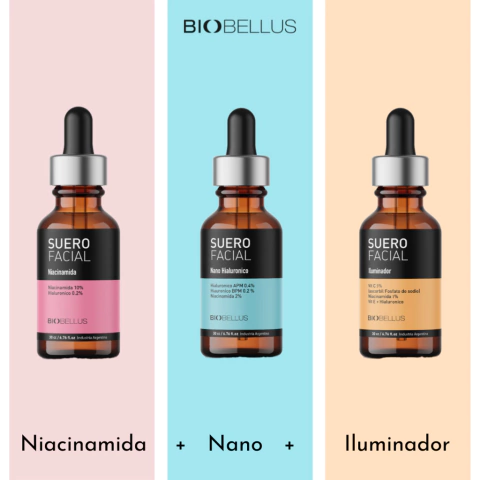 Combo Sueros Faciales BioBellus