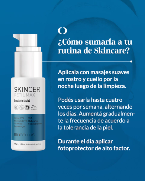 Crema facial Skincer Retil Max