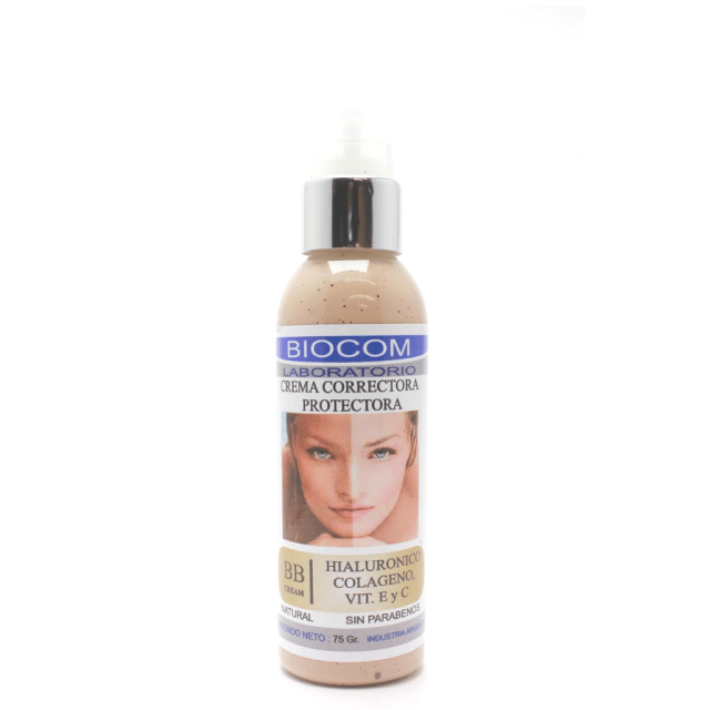 Crema Correctora Facial Filtro UVA, UBV , FPS 35 (BB Cream) 