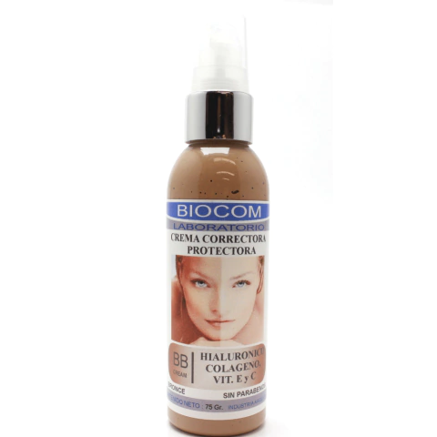 Crema Correctora Facial Filtro UVA, UBV , FPS 35 (BB Cream) 