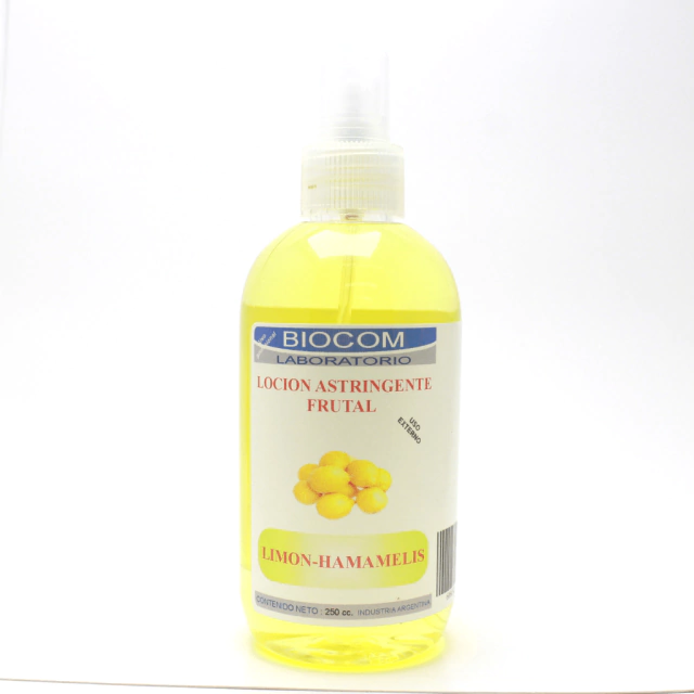 Loción astringente frutal Limon