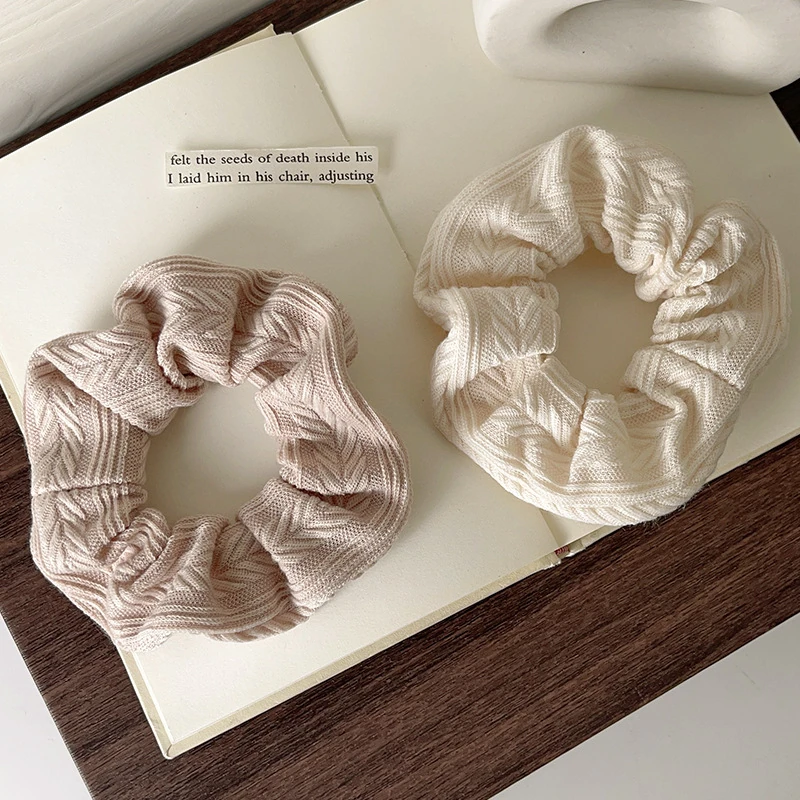 Colección de scrunchies de tela