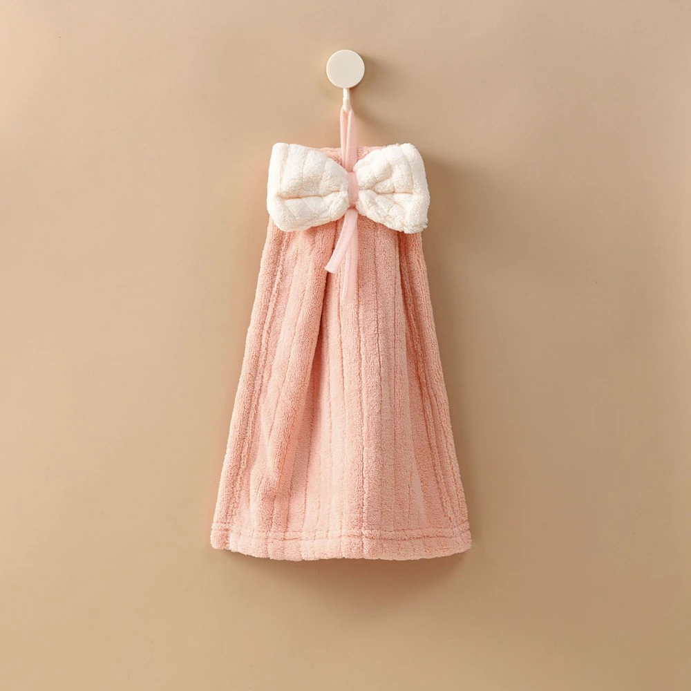 Toallas decorativas con lazo