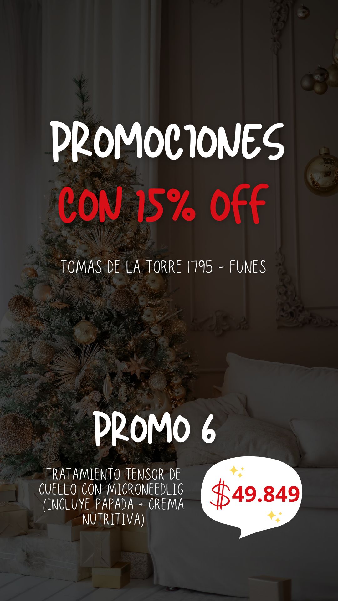 Promo 6: Tratamiento tensor de cuello con microneedling