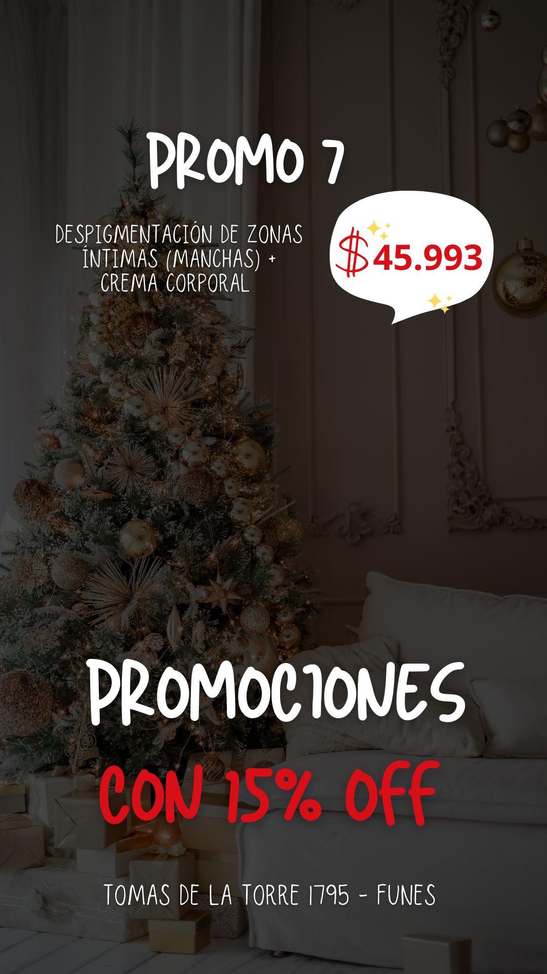 Promo 7 - Despigmentación de zonas íntimas y crema corporal