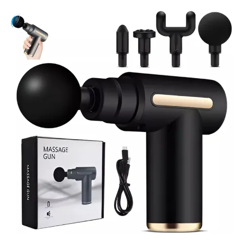 Pistola de masaje muscular