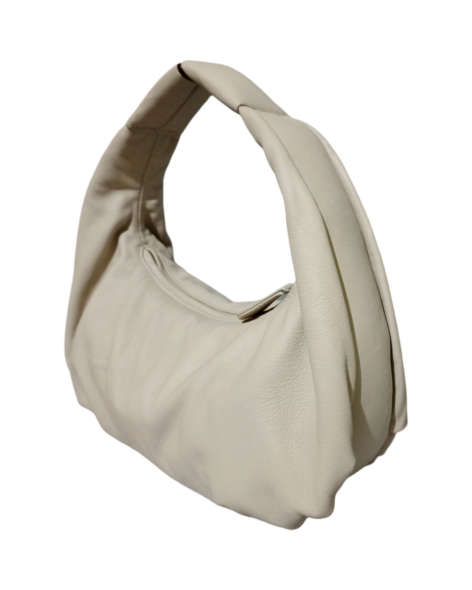 White Leather Handbag