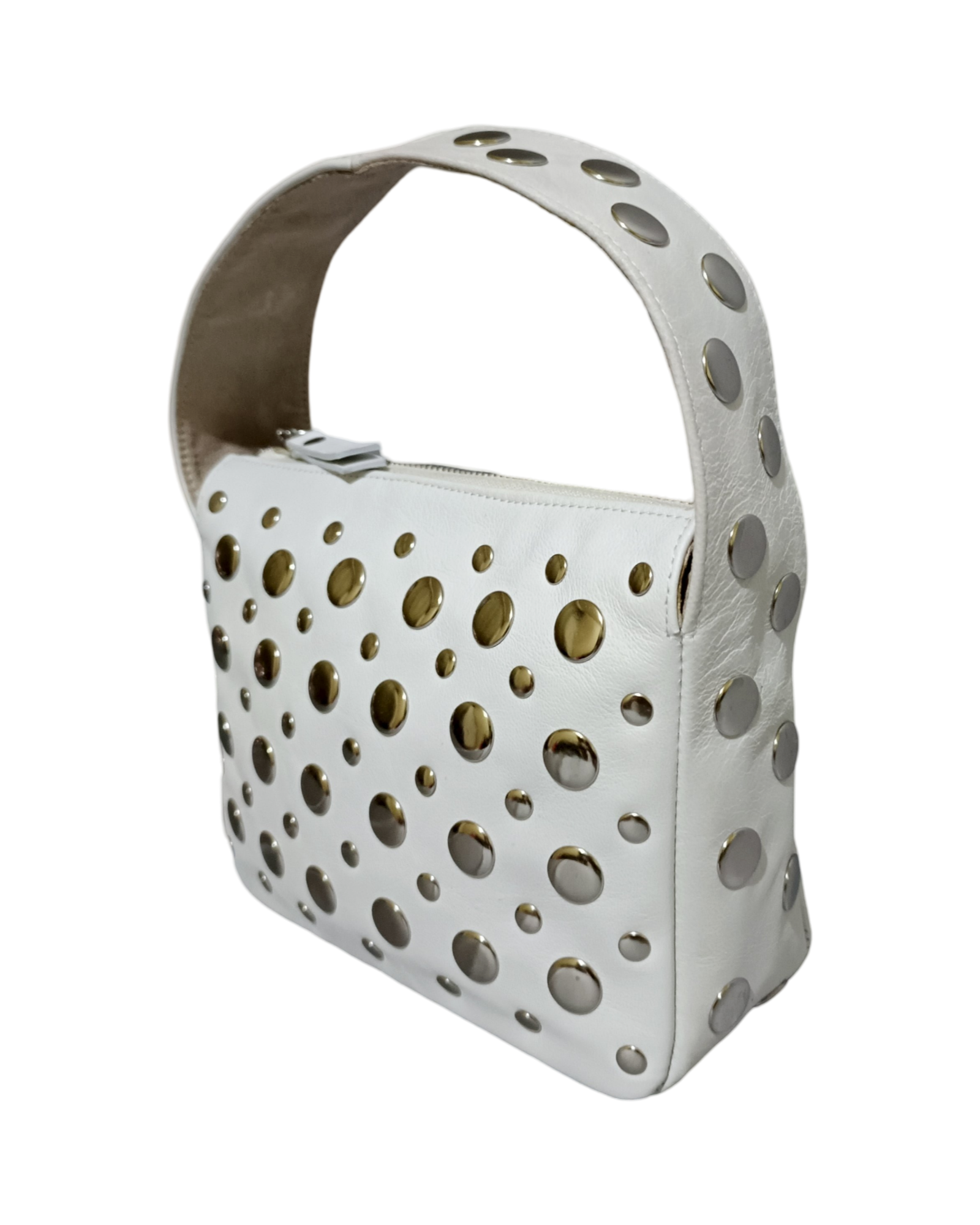 Fashionable White Handbag