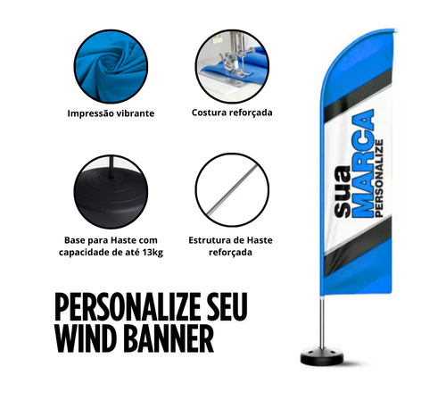 Wind Banner Personalizado 