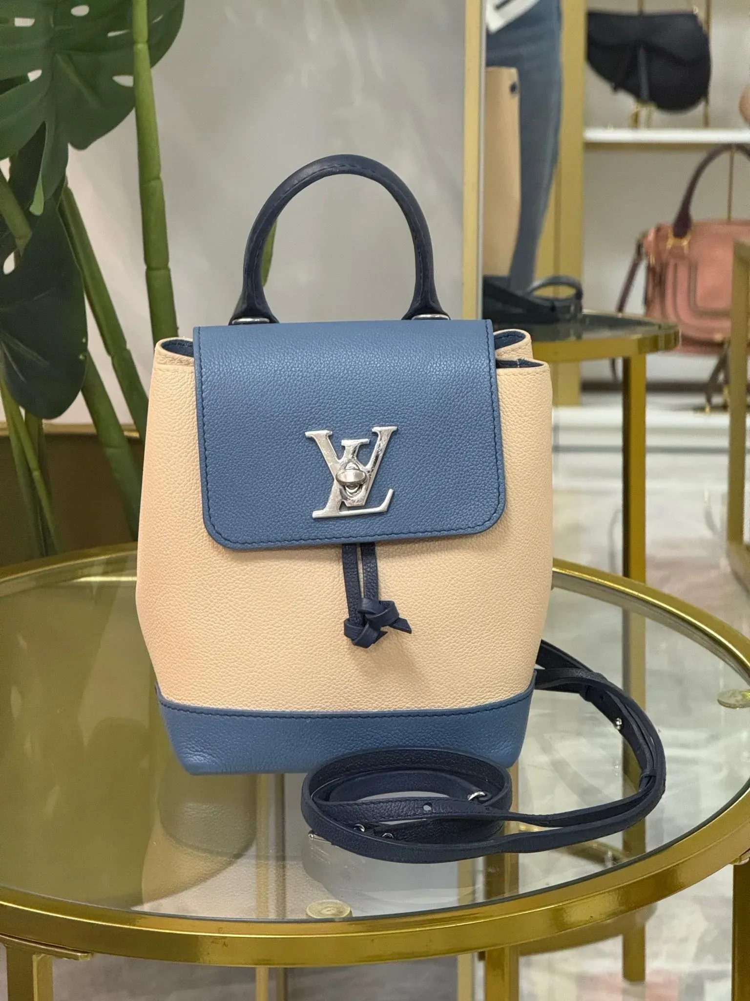 Louis Vuitton Lockme mini backpack 