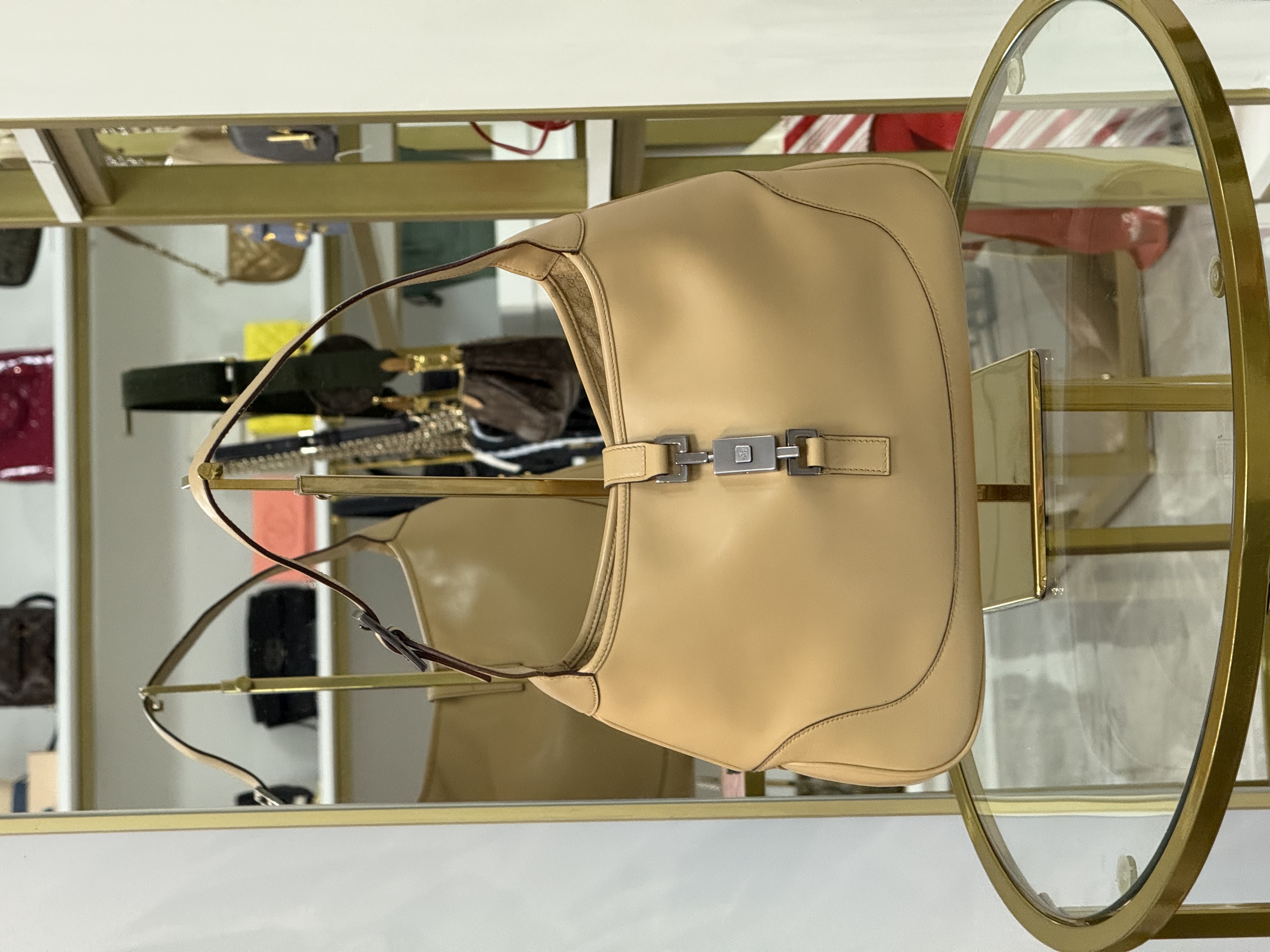 Gucci Jackie beige MM