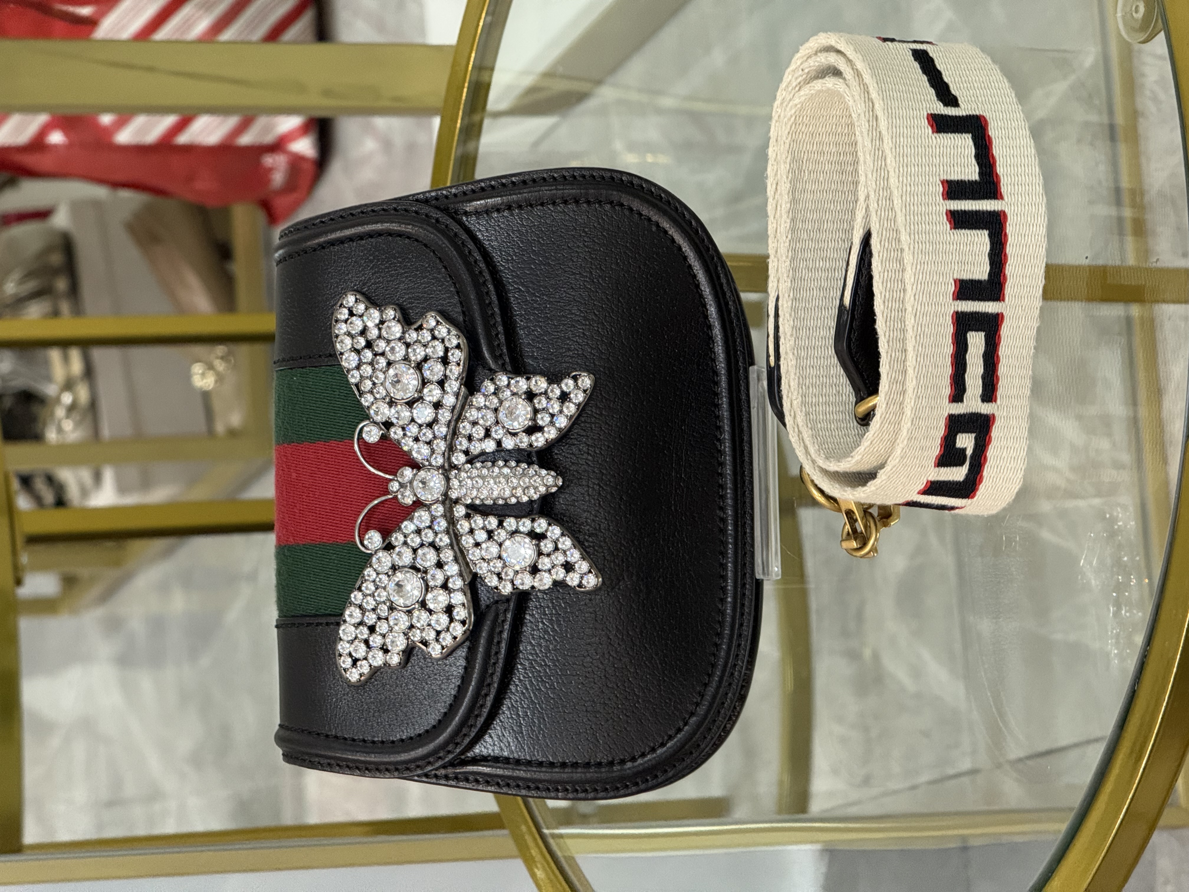 Gucci Queen Margaret crossboy negro