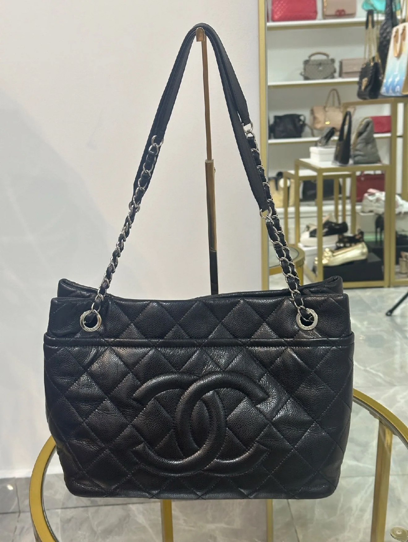 Chanel crossbody/shoulder negro