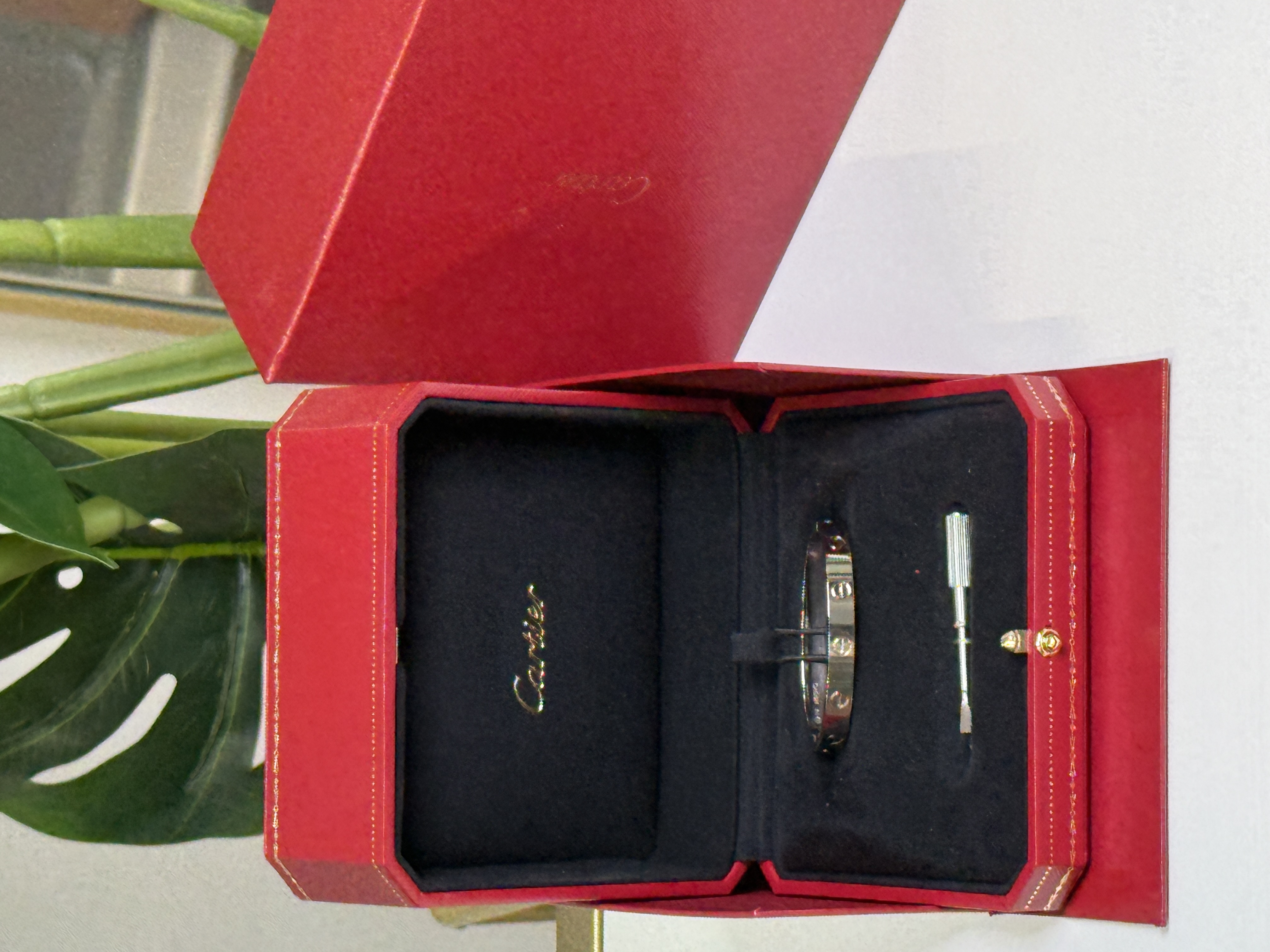 CARTIER LOVE ORO BLANCO TAMAÑO 15 (S/XS) SIN USO