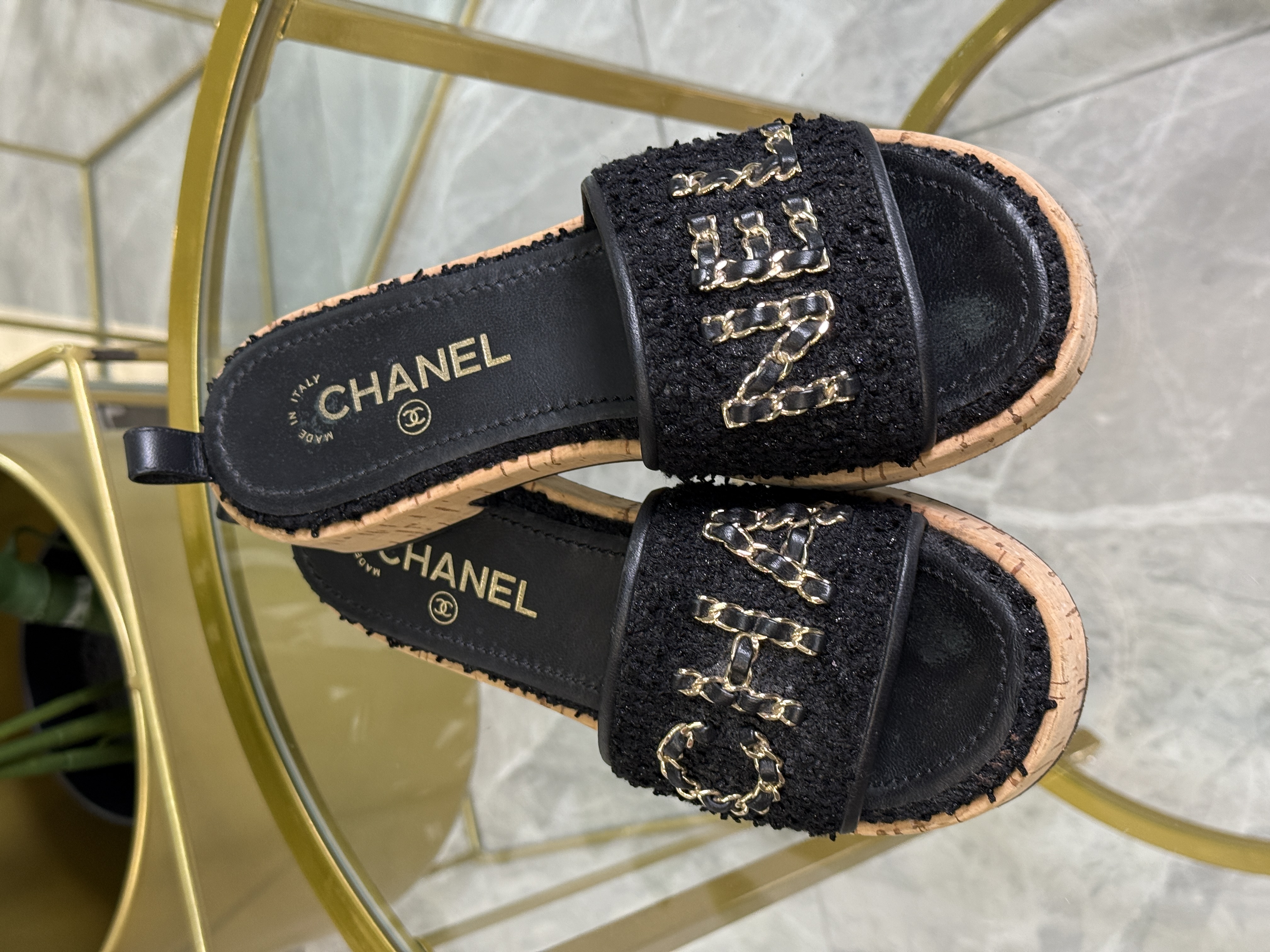 CHANEL SANDALS TALLA 36 (6/6.5)