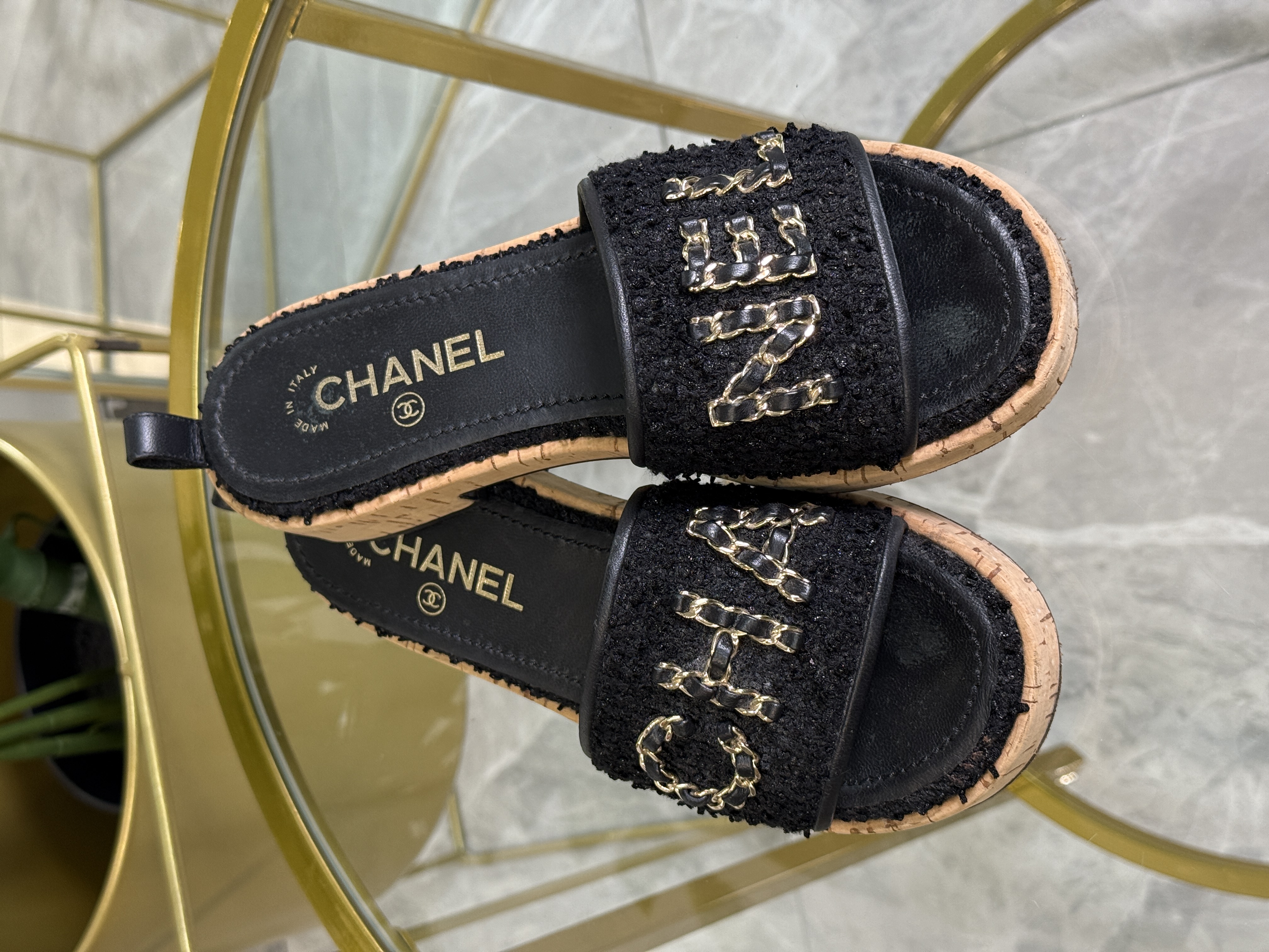 CHANEL SANDALS TALLA 36 (6/6.5)