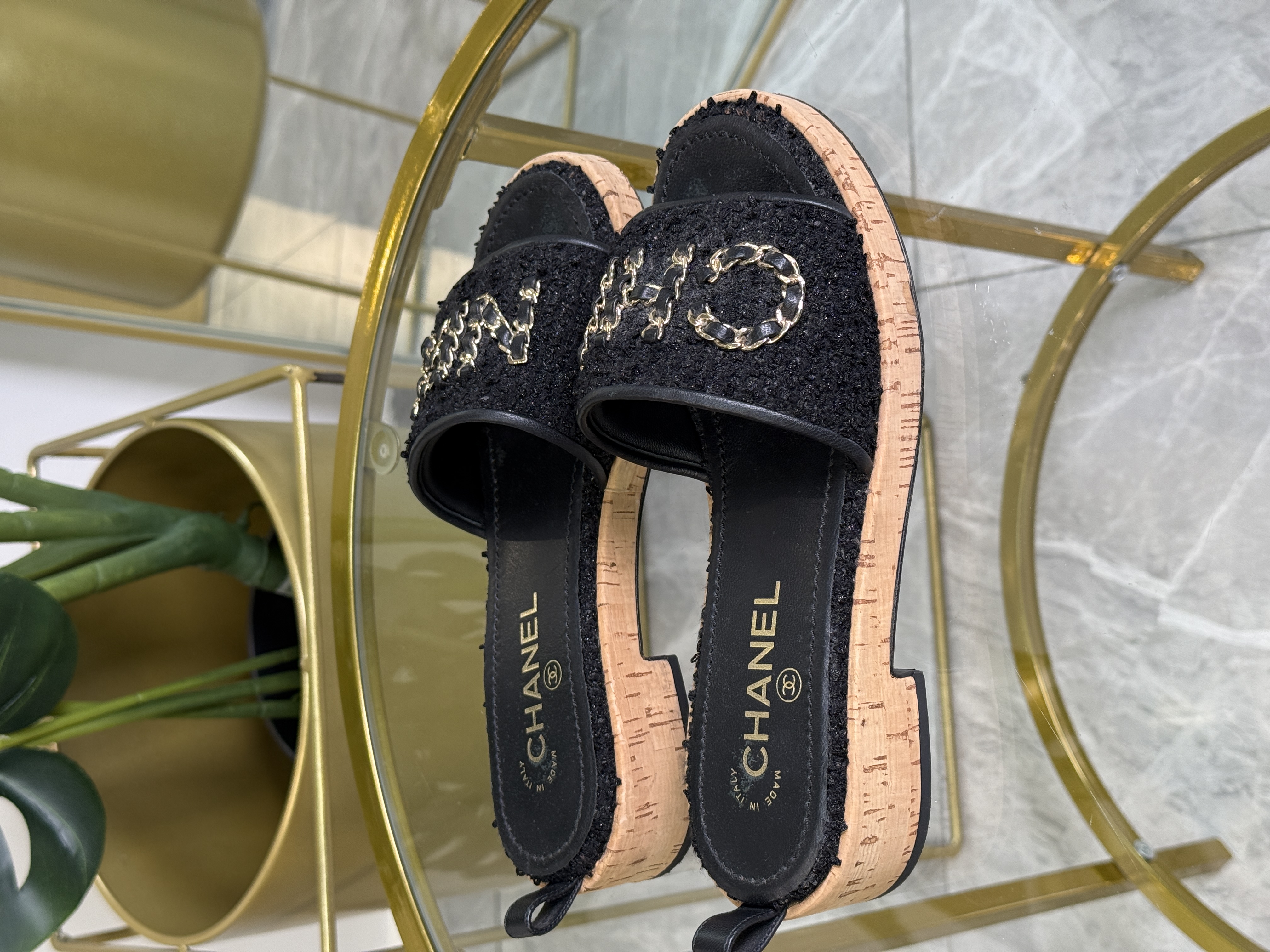 CHANEL SANDALS TALLA 36 (6/6.5)