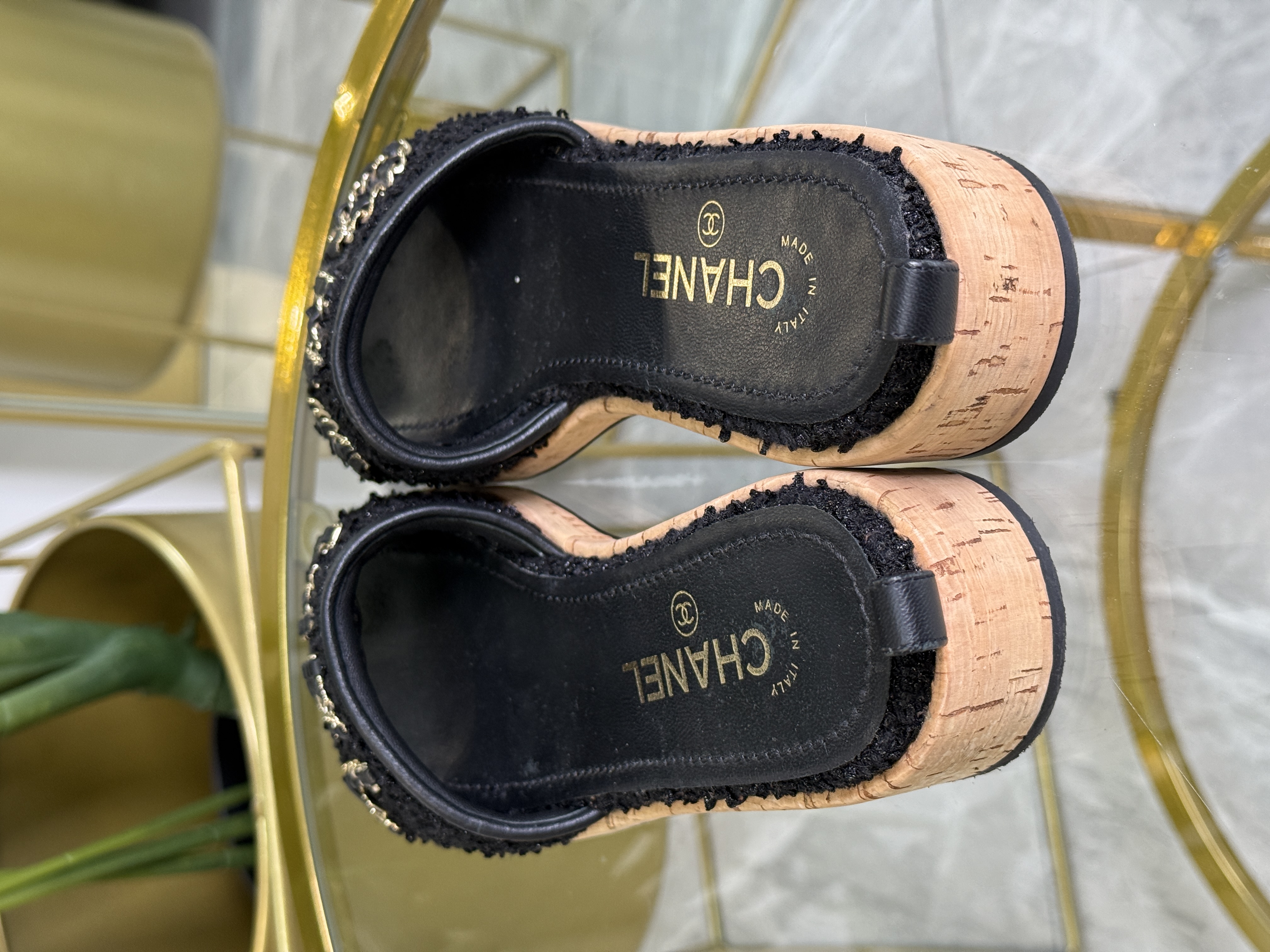 CHANEL SANDALS TALLA 36 (6/6.5)
