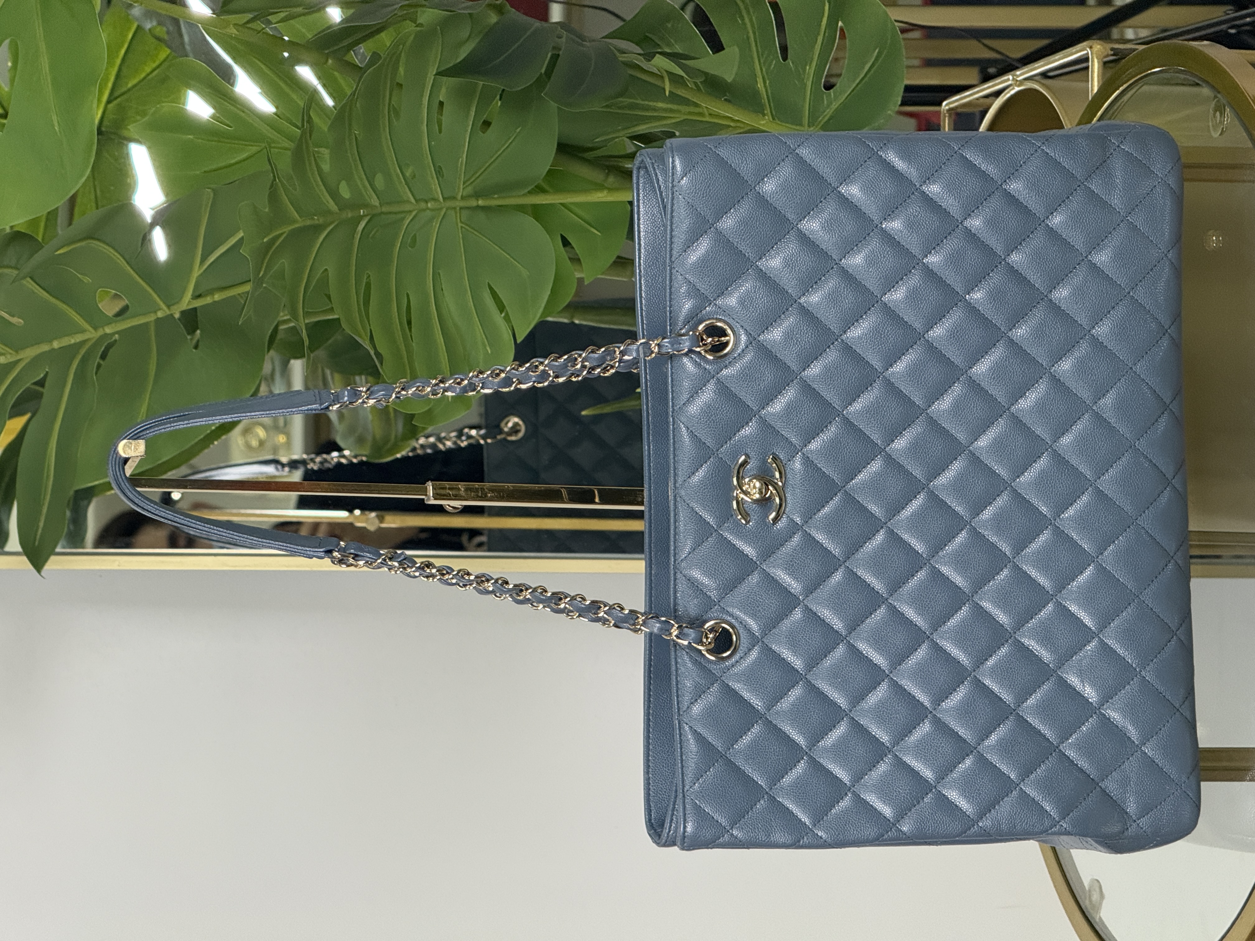 Chanel Tote 2024 Azul Cielo