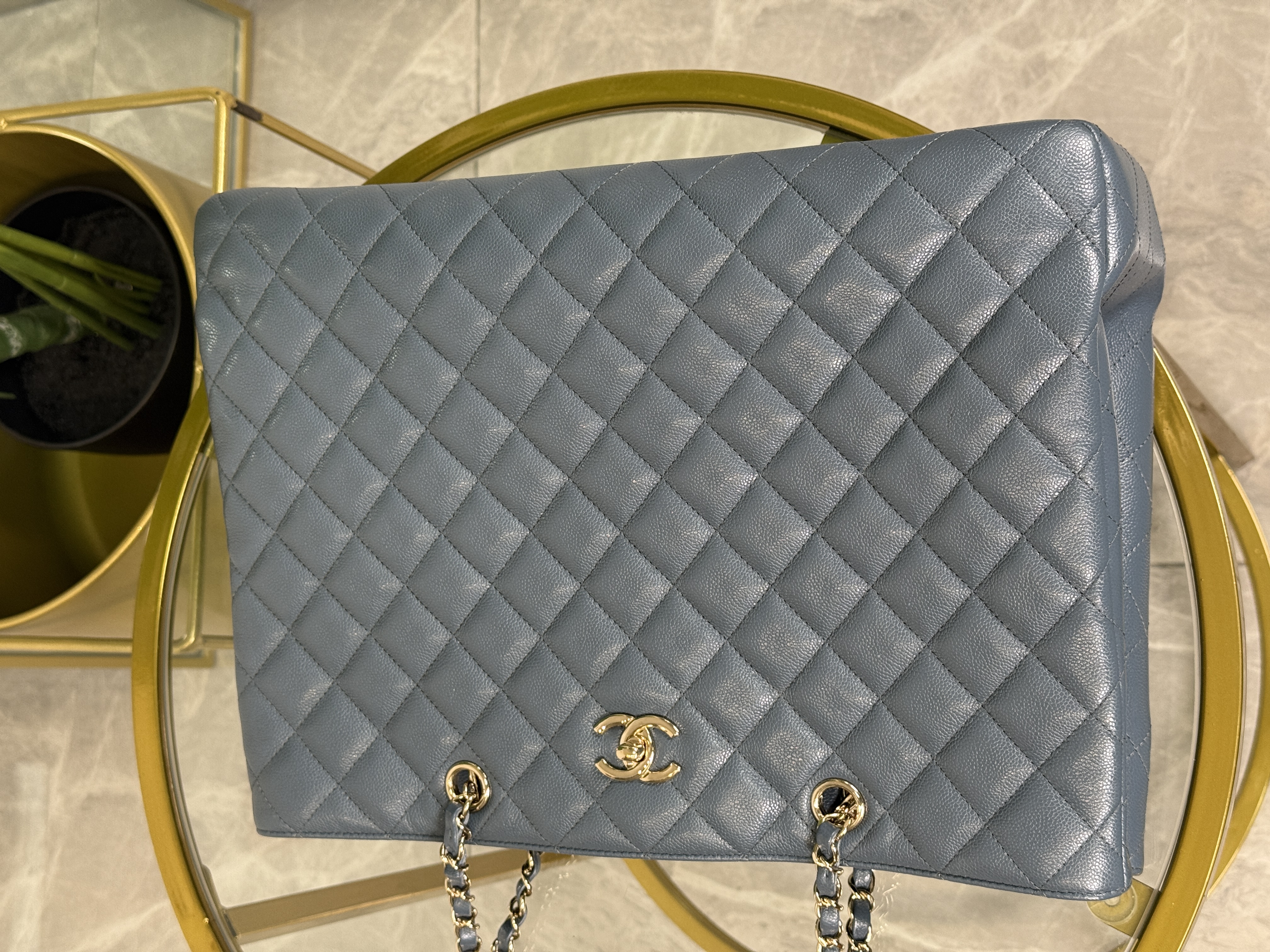 Chanel Tote 2024 Azul Cielo