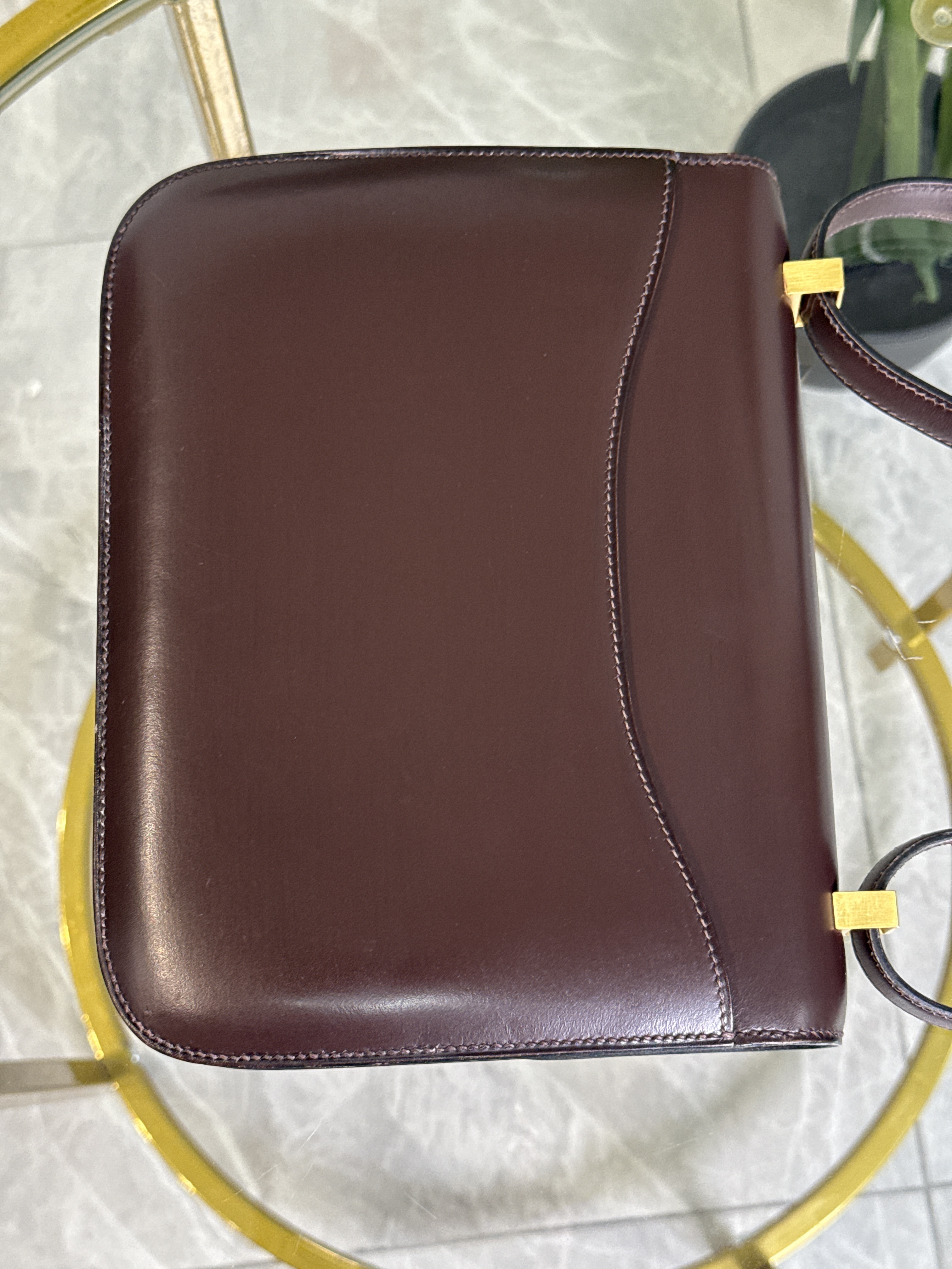 Hermes Constance 23 cm Marrón 
