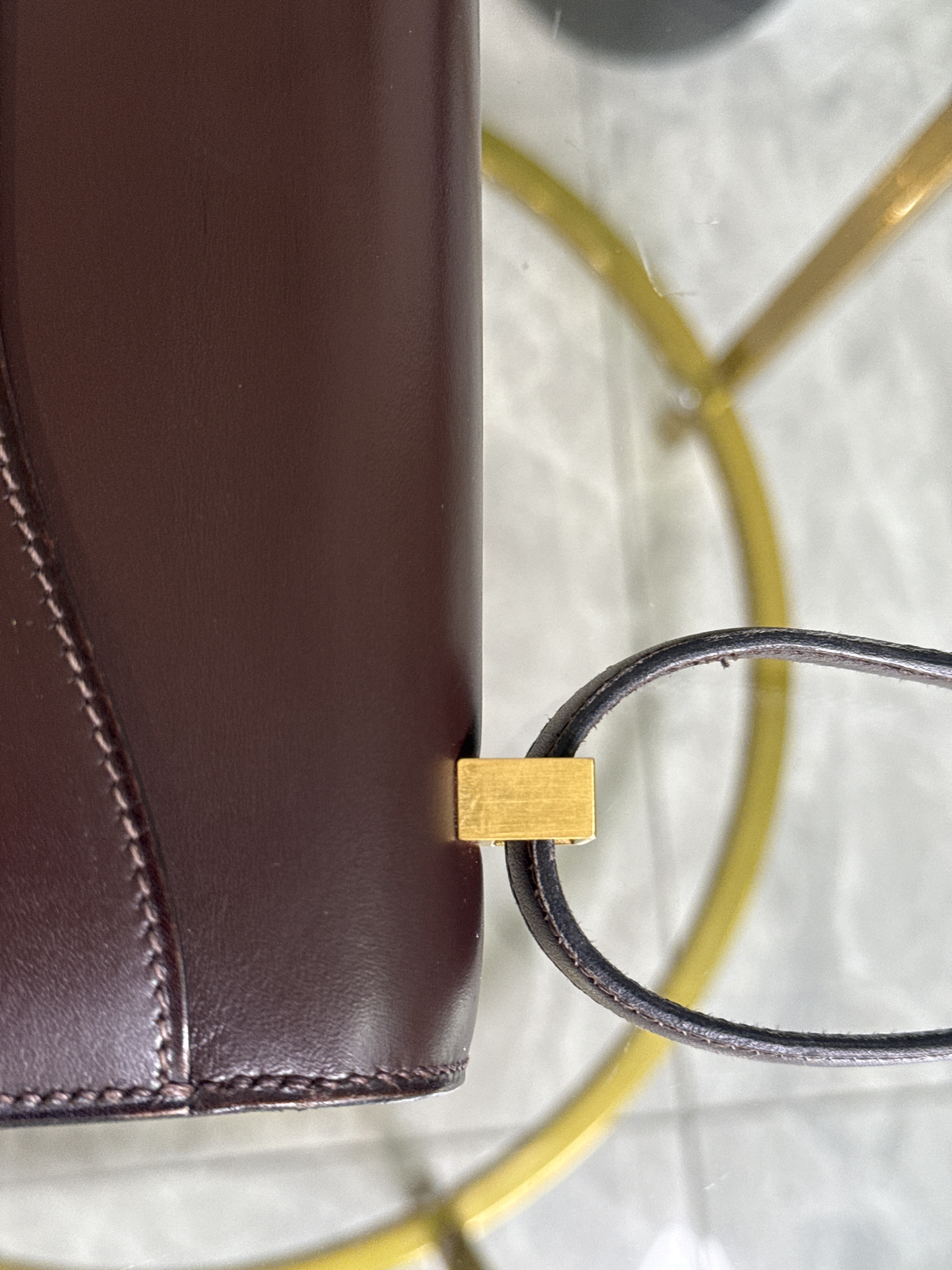 Hermes Constance 23 cm Marrón 