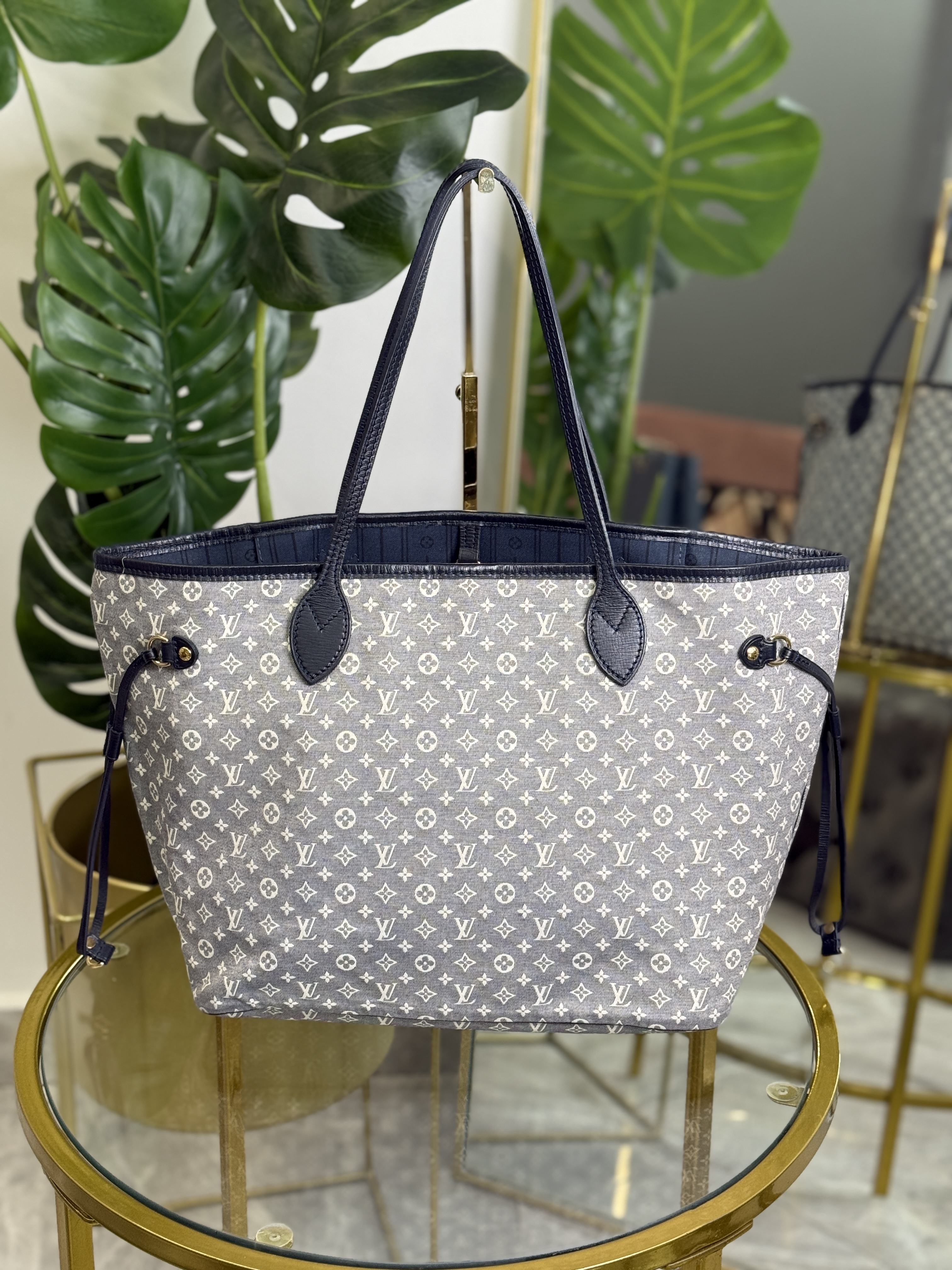 Louis Vuitton Neverfull MM Denim