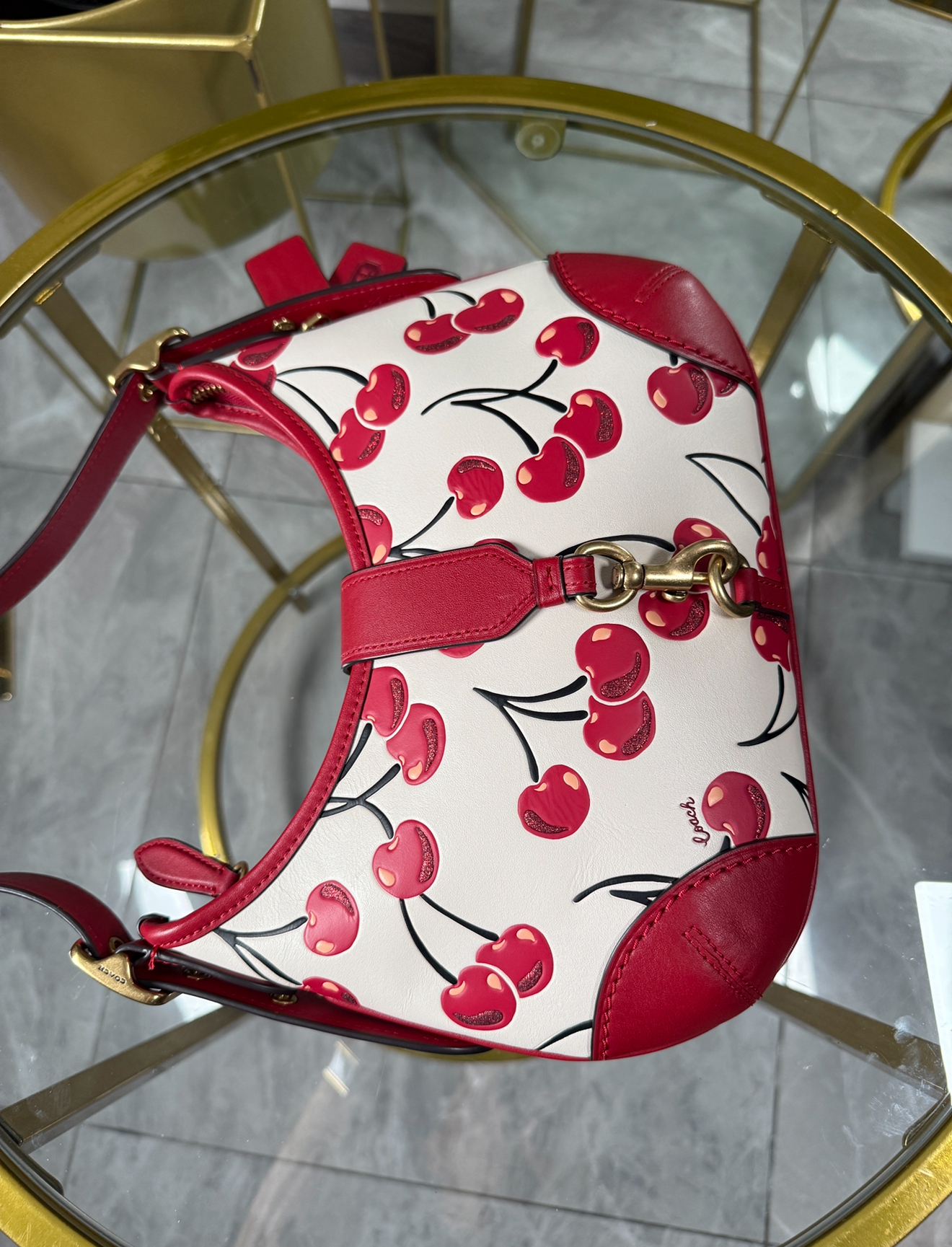 Coach Cherry Print
