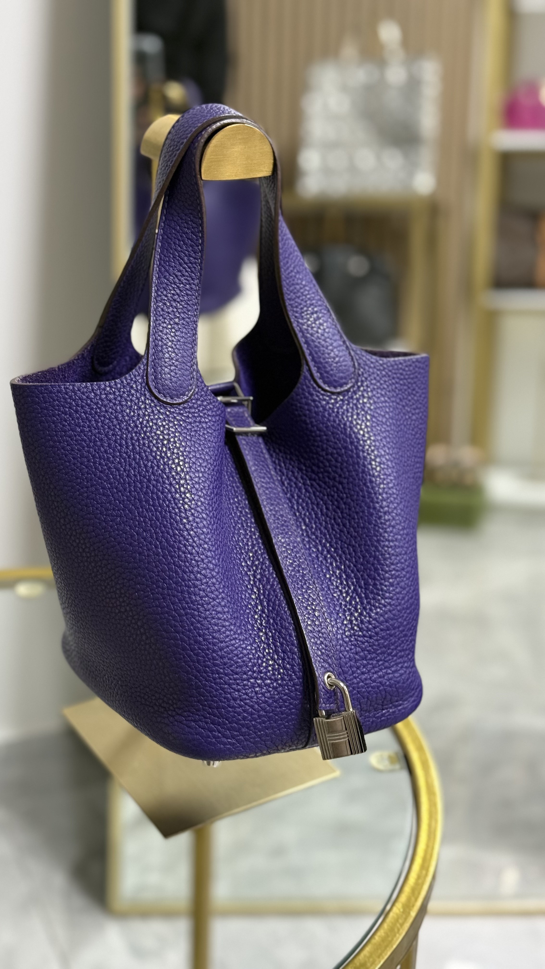 Hermes Picotin 18 Violeta