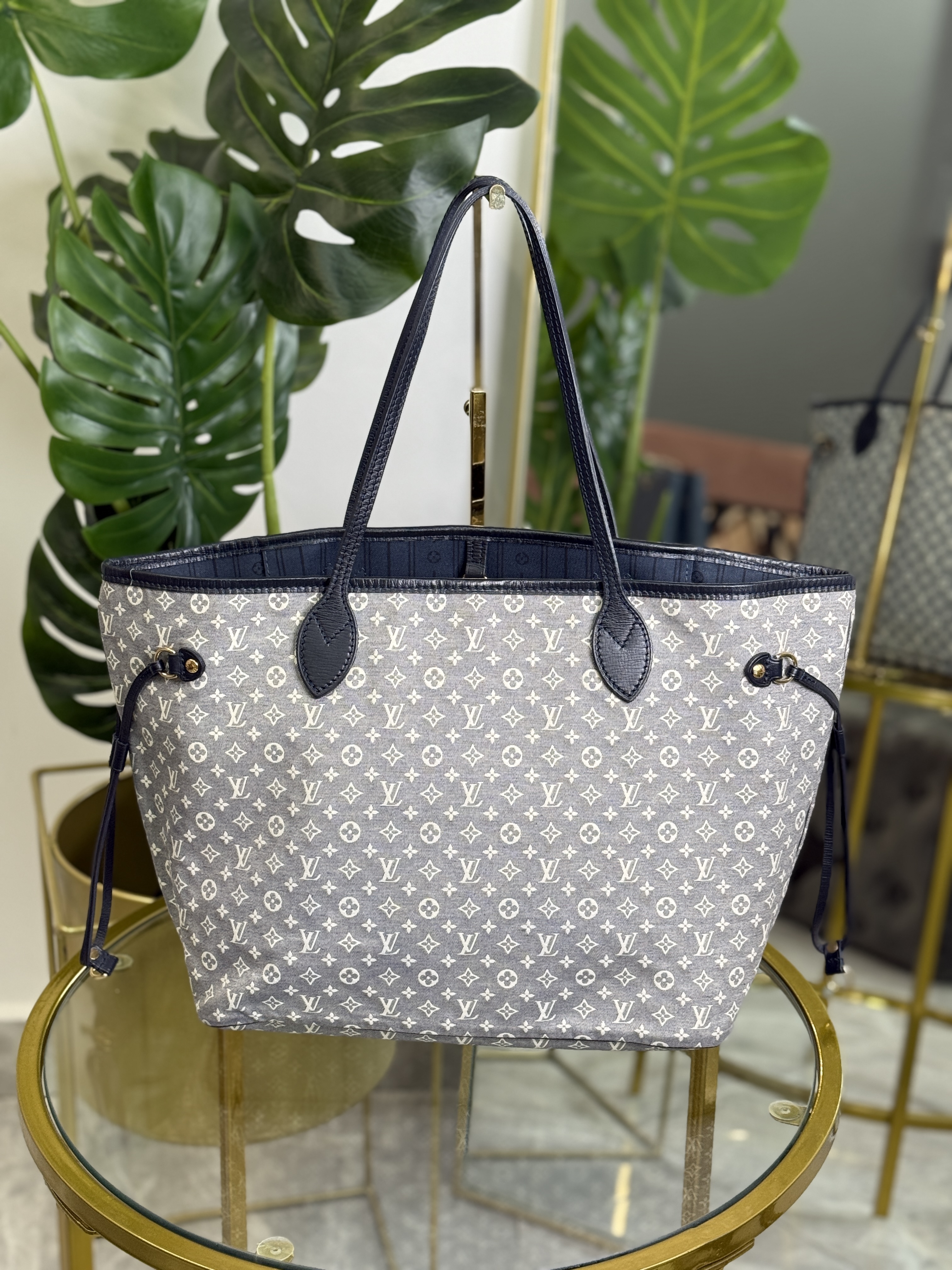 Louis Vuitton Neverfull MM Denim